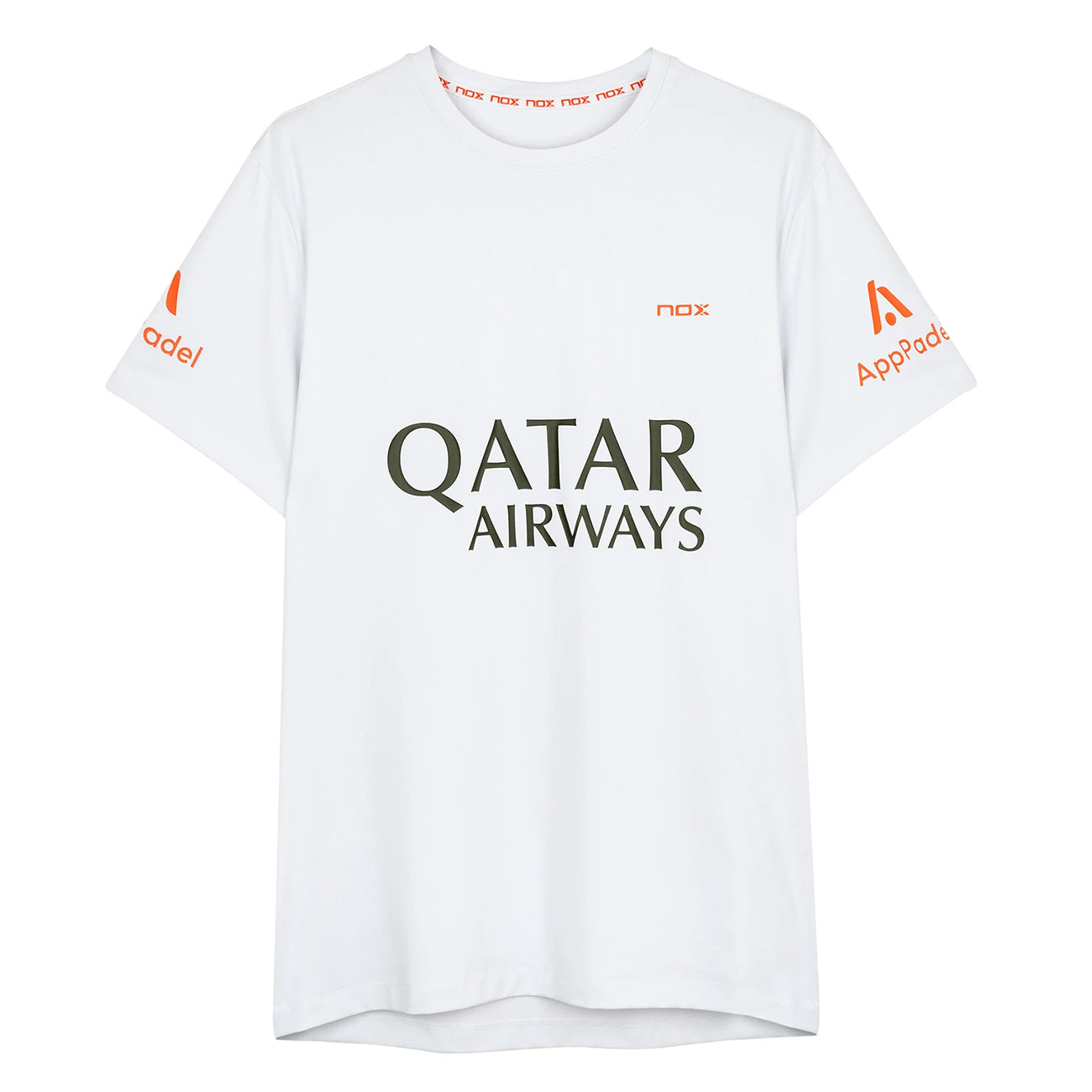 Nox AT10 Agustin Tapia Sponsors T-Shirt - White