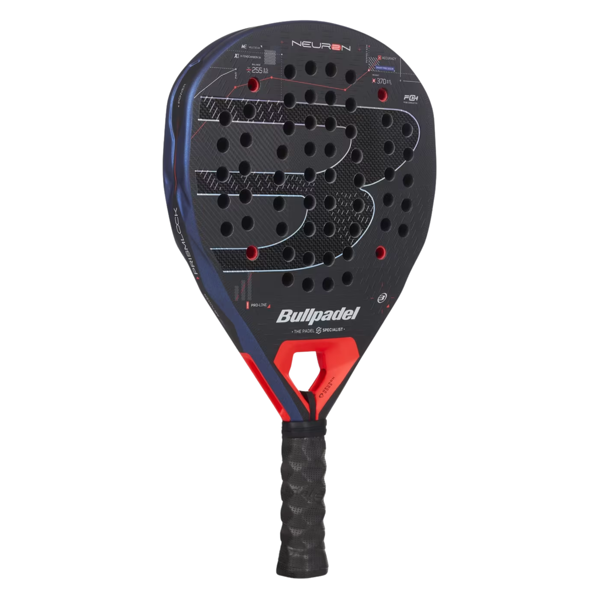 Bullpadel Neuron 02 2027, front view in lower light