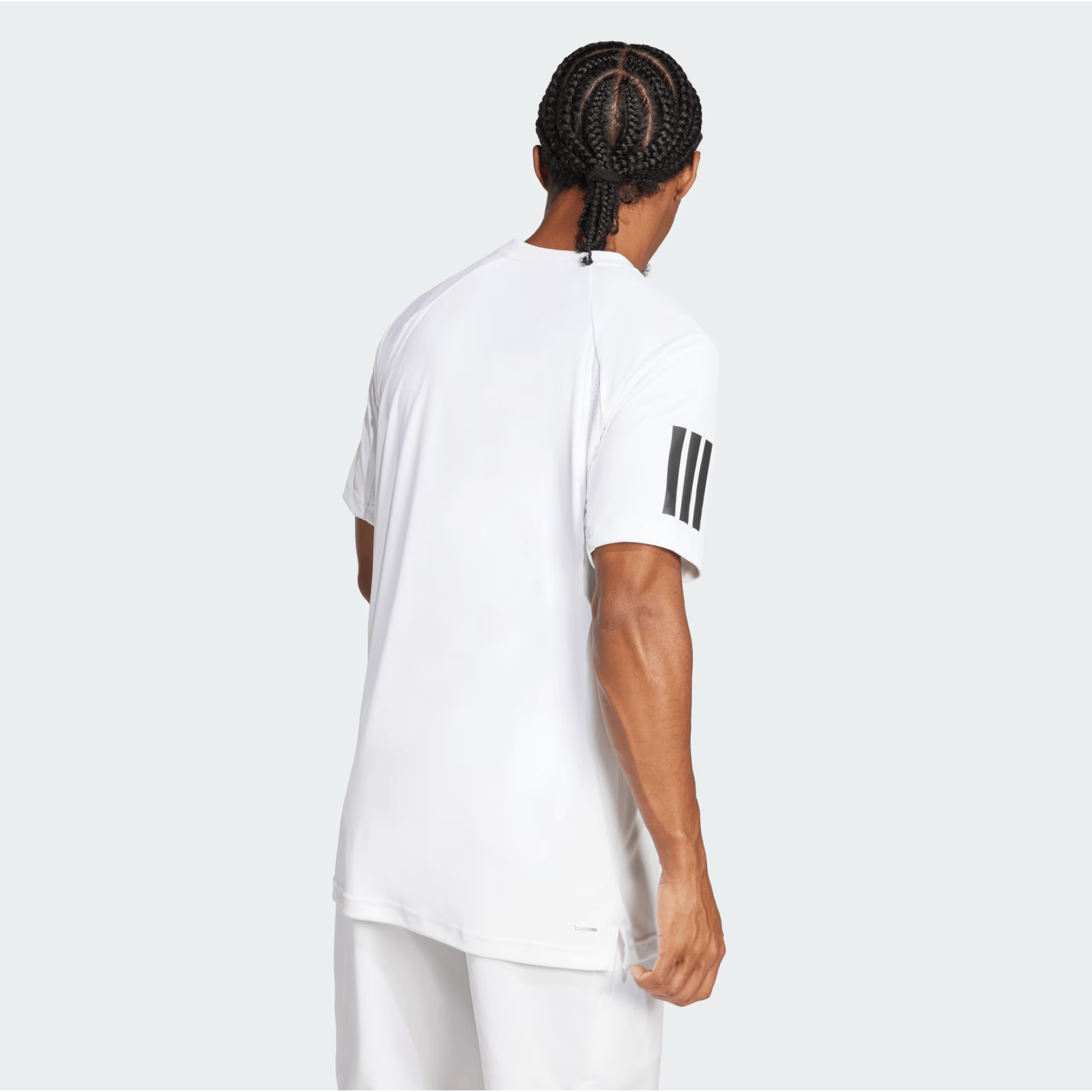 Adidas Club Padel Tennis Climacool 3-Stripes White T-shirt
