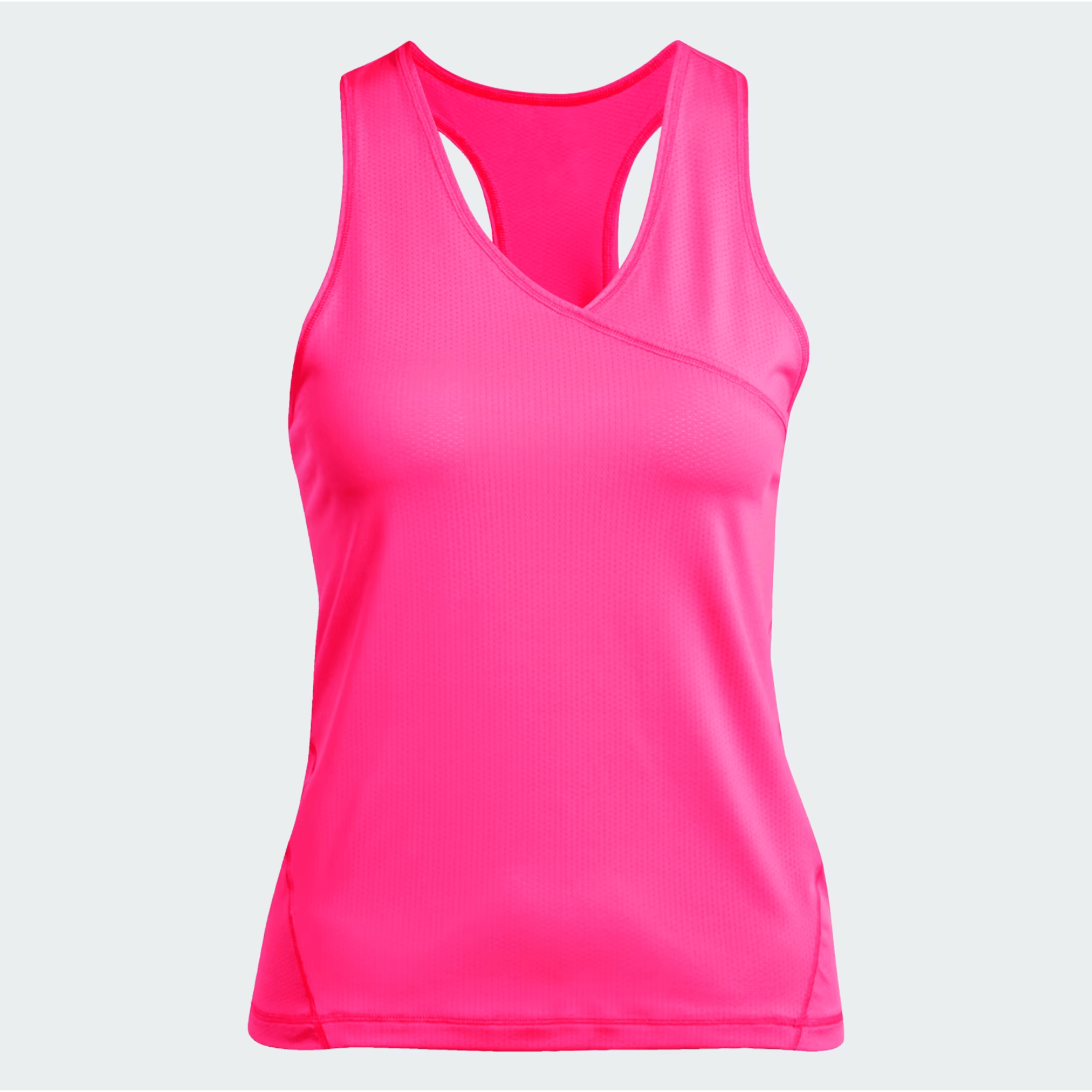 Adidas Club Padel Tennis Climacool V-Neck Pink Tank Top
