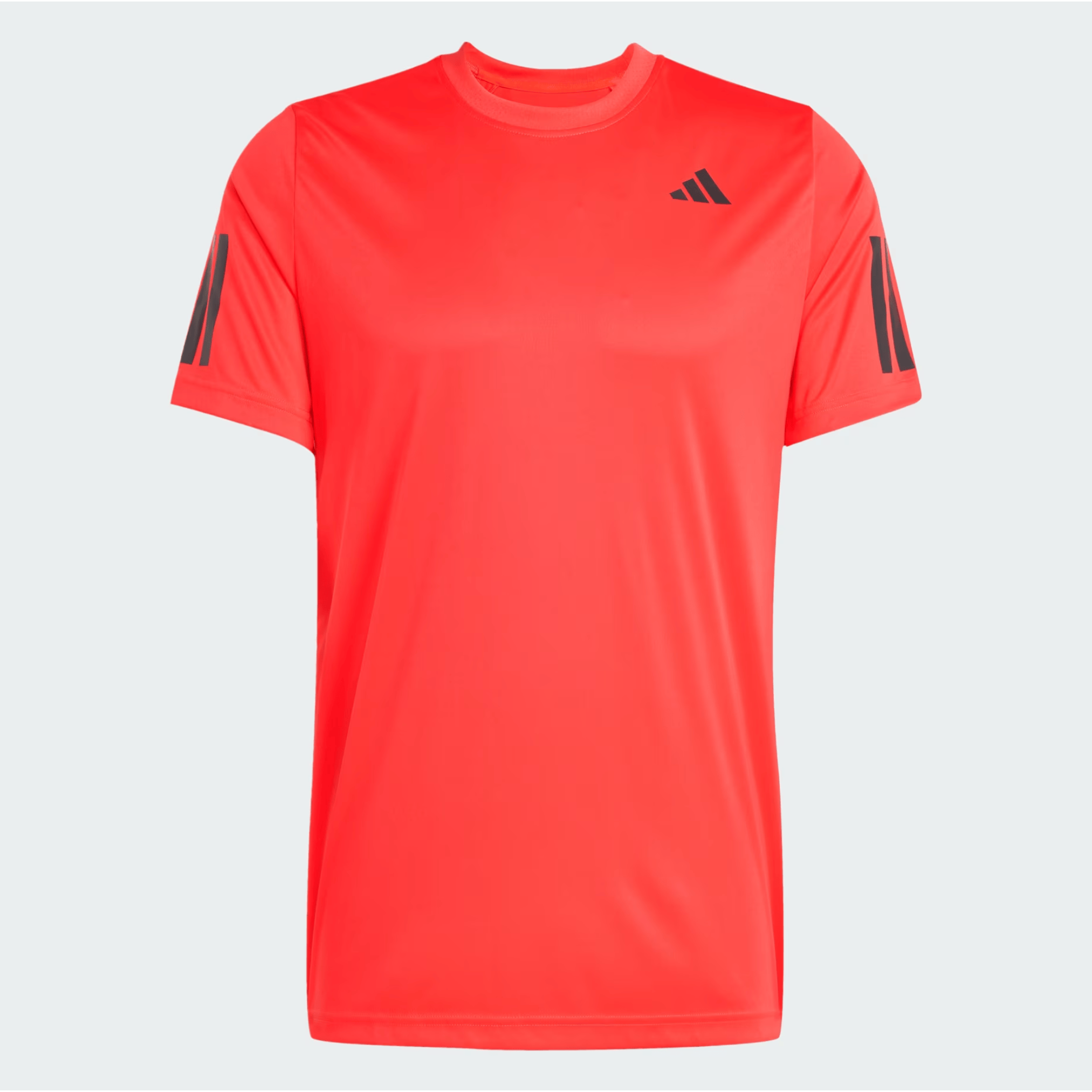 Adidas Club Padel Tennis Climacool 3-Stripes Red T-shirt