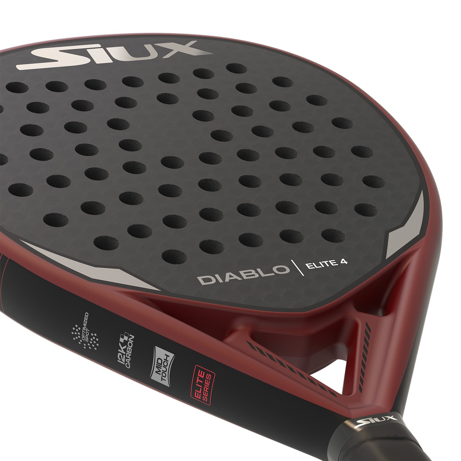 Siux Diablo Elite 4 2025 - 12K Padel Racket