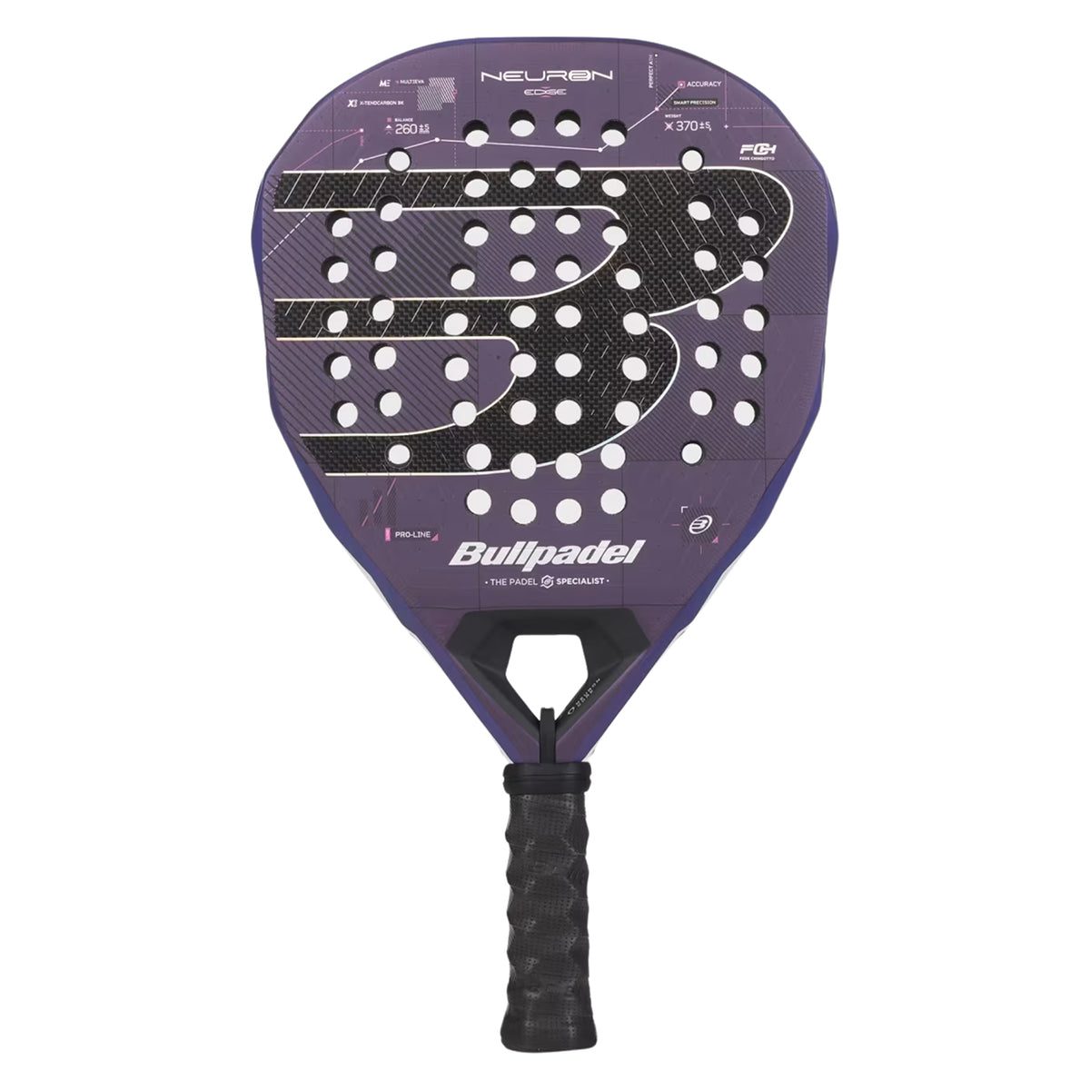 Bullpadel Neuron 02 Edge 2027 Padel Racket - Fede Chingotto