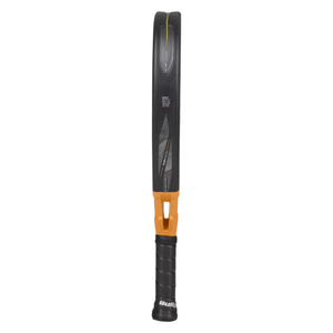 Bullpadel Vertex 05 Comfort 2027, edge-on view showing the 38 mm frame