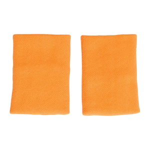 Adidas Padel Tennis Long Wristbands - 2 Pack Orange/White, view 2