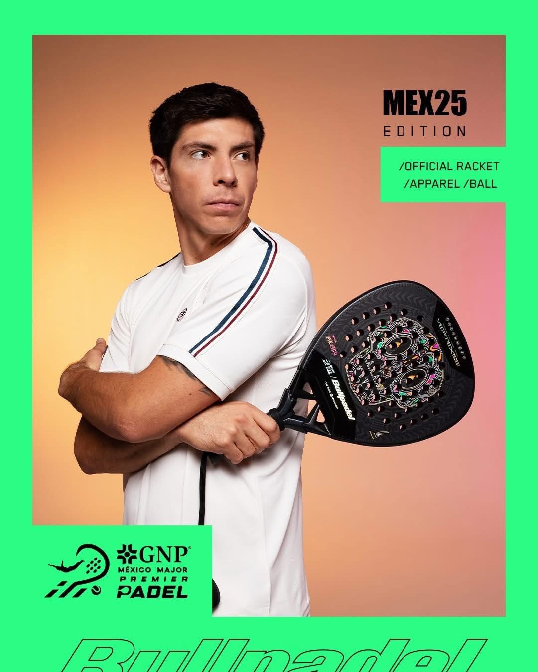 Bullpadel Vertex 05 Mexico Special Edition Padel Racket By Juan Tello