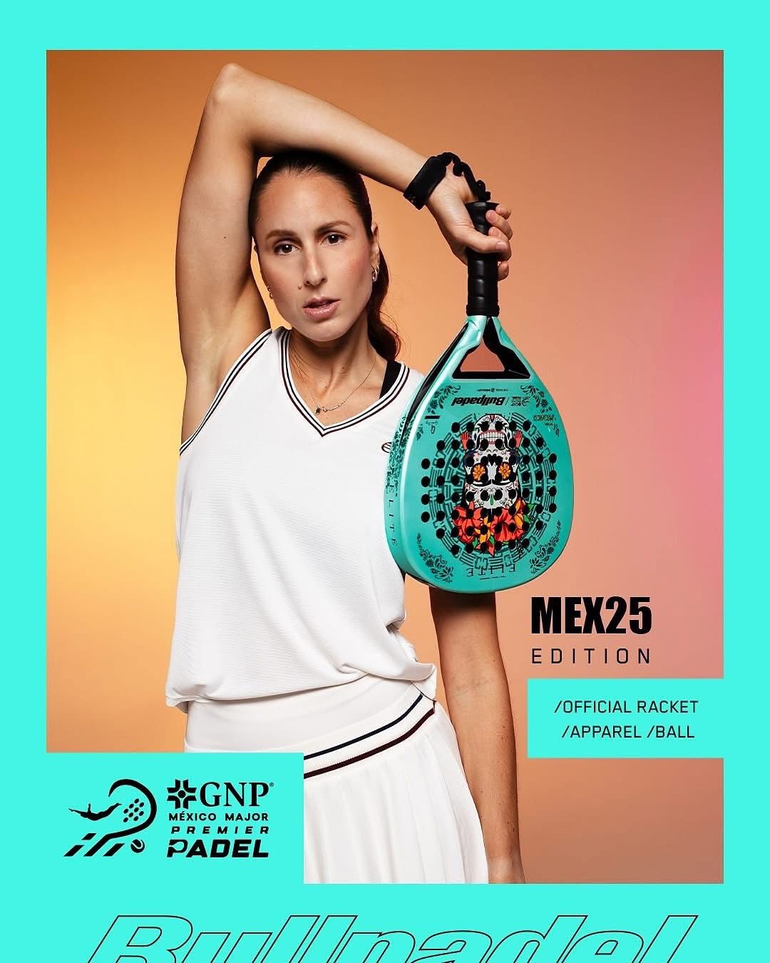 Bullpadel Elite Mexico Special Edition Padel Racket by Gemma Triay