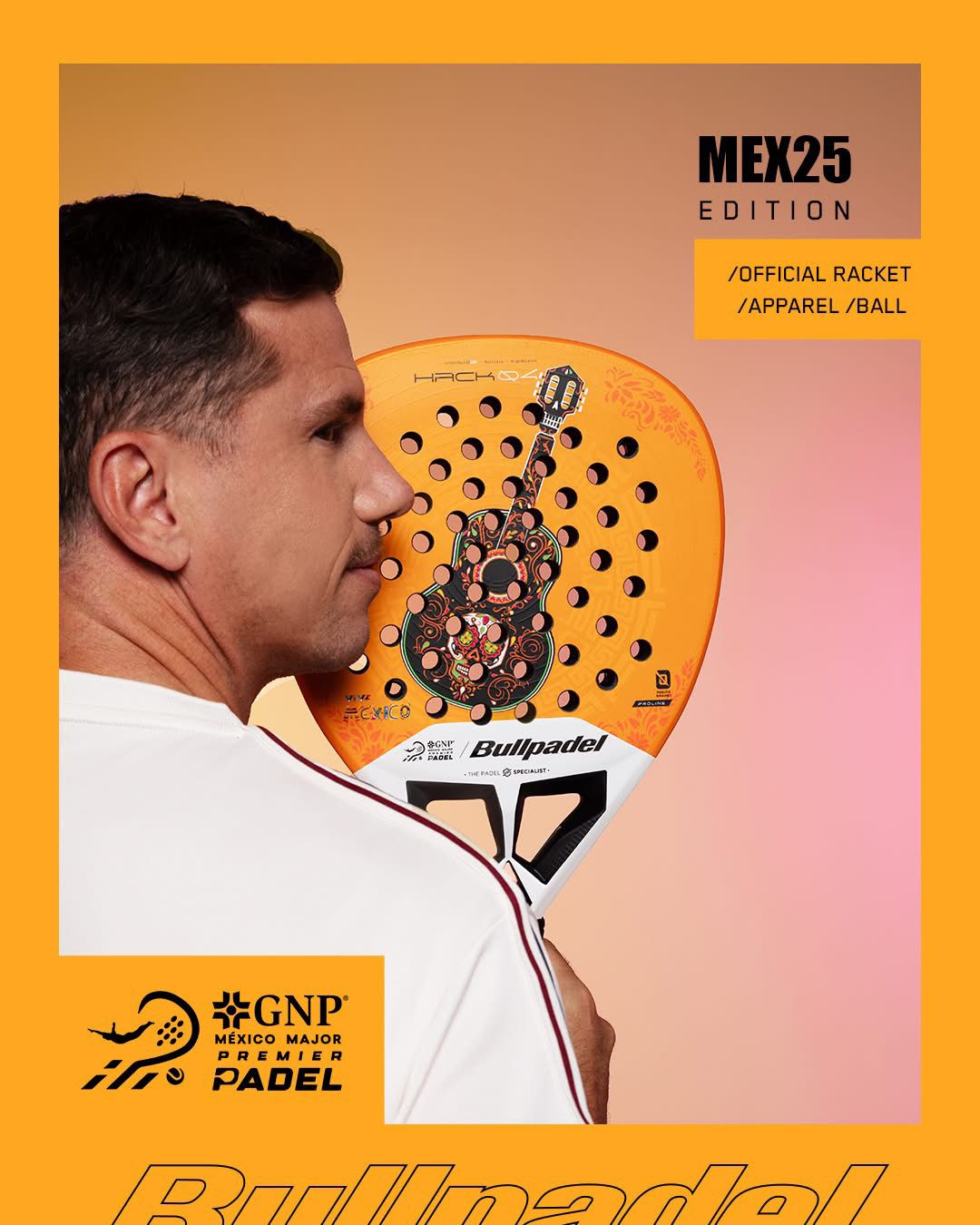 Bullpadel Hack 04 Mexico Special Edition Padel Racket By Paquito Navarro