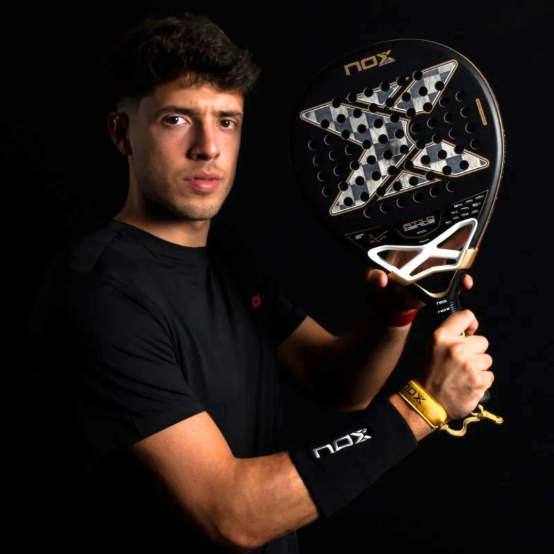 Nox AT10 Luxury GENIUS 18K Alum 2026 Padel Racket by Agustín Tapia