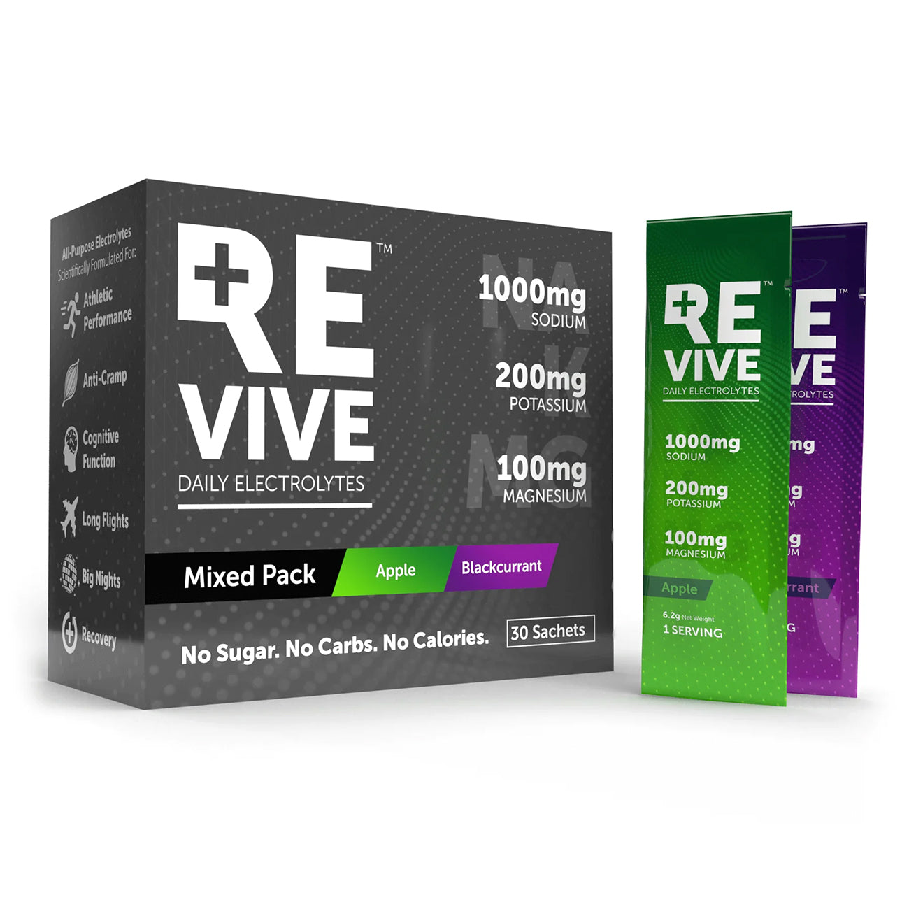 REVIVE Mixed Pack Apple & Blackcurrant 30's – Padel Grail