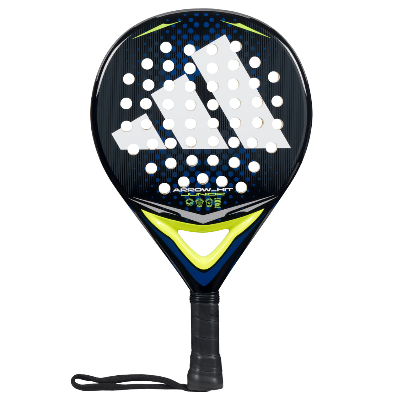 Adidas Arrow Hit Junior White/Blue 2026 - Kids Padel Racket