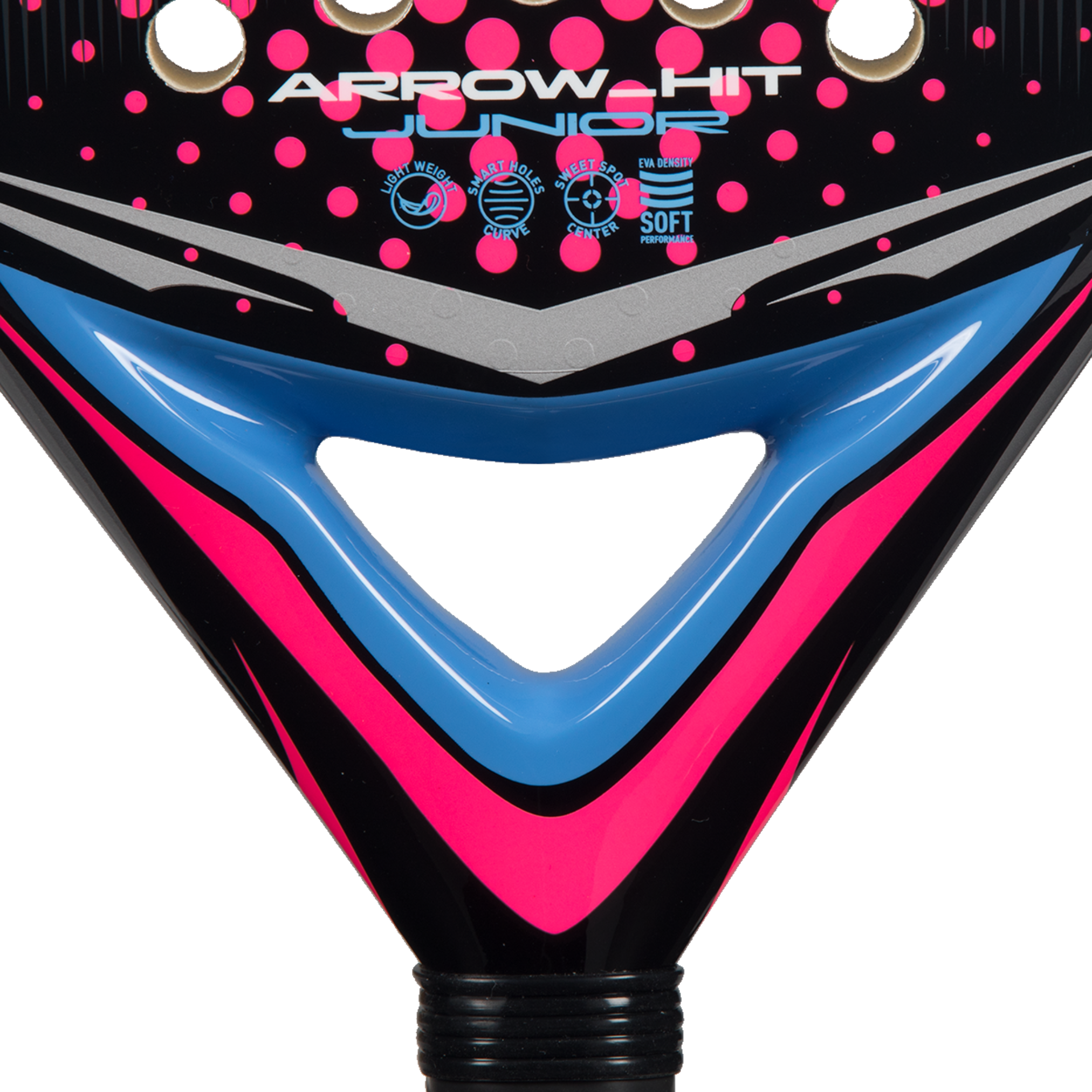 Adidas Arrow Hit Junior White/Pink 2026 - Kids Padel Racket