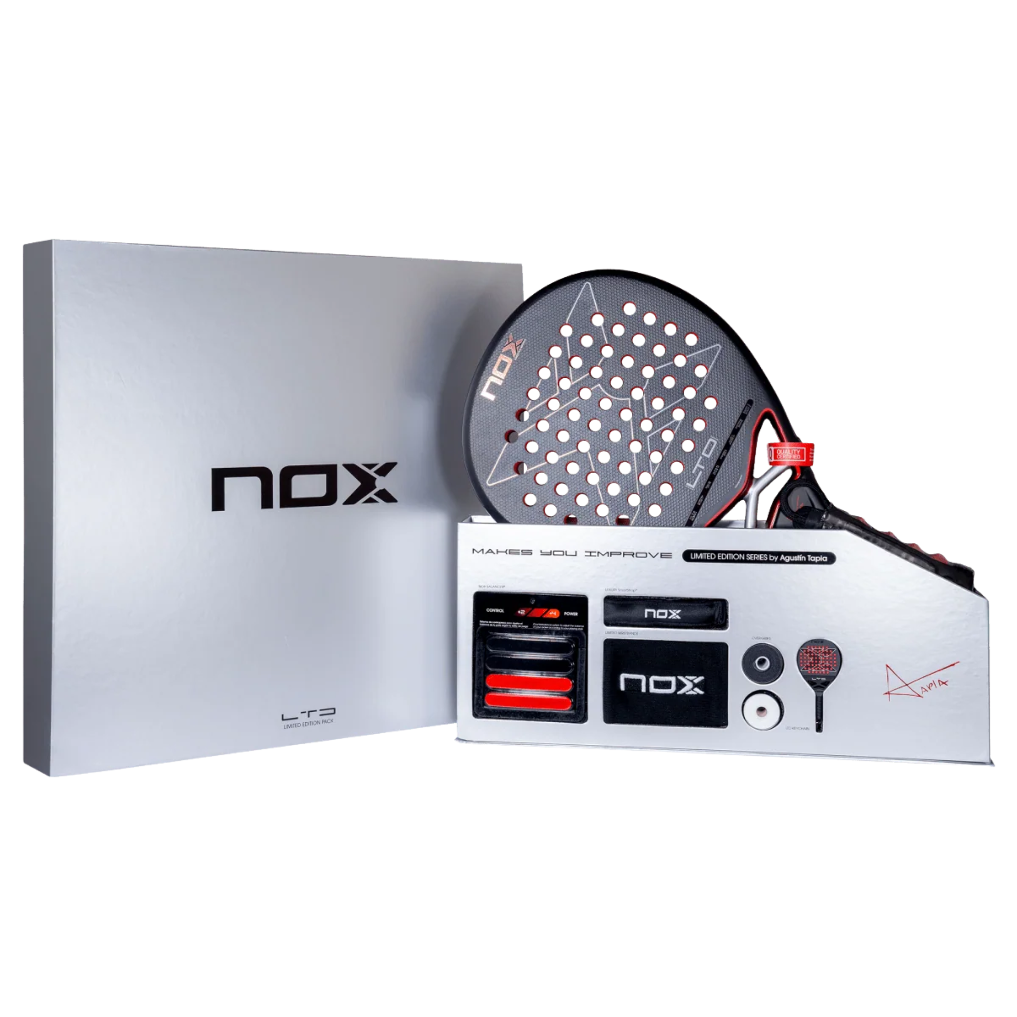 Nox AT10 Genius 12K Xtrem Limited Edition pack contents with box and Smart Strap