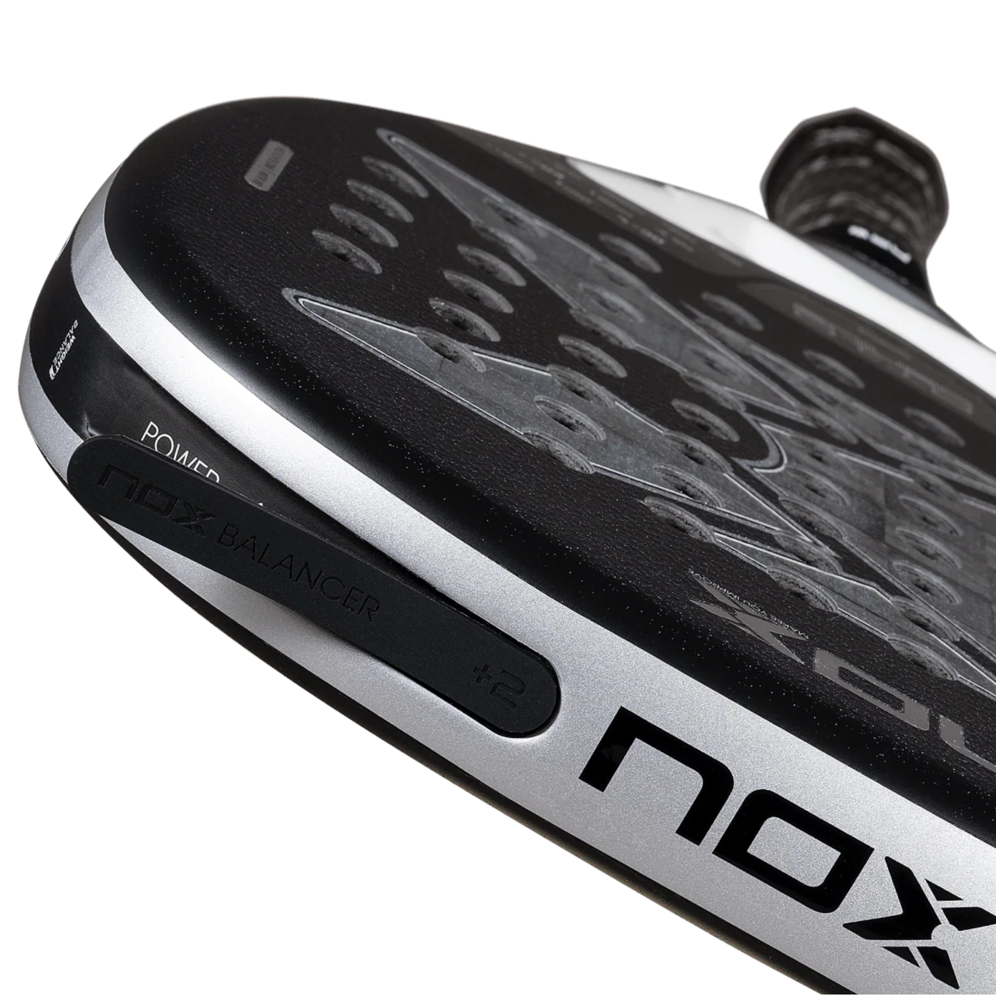 Nox AT10 Luxury GENIUS ATTACK 18K Alum 2026 Padel Racket by Agustín Tapia, view 9