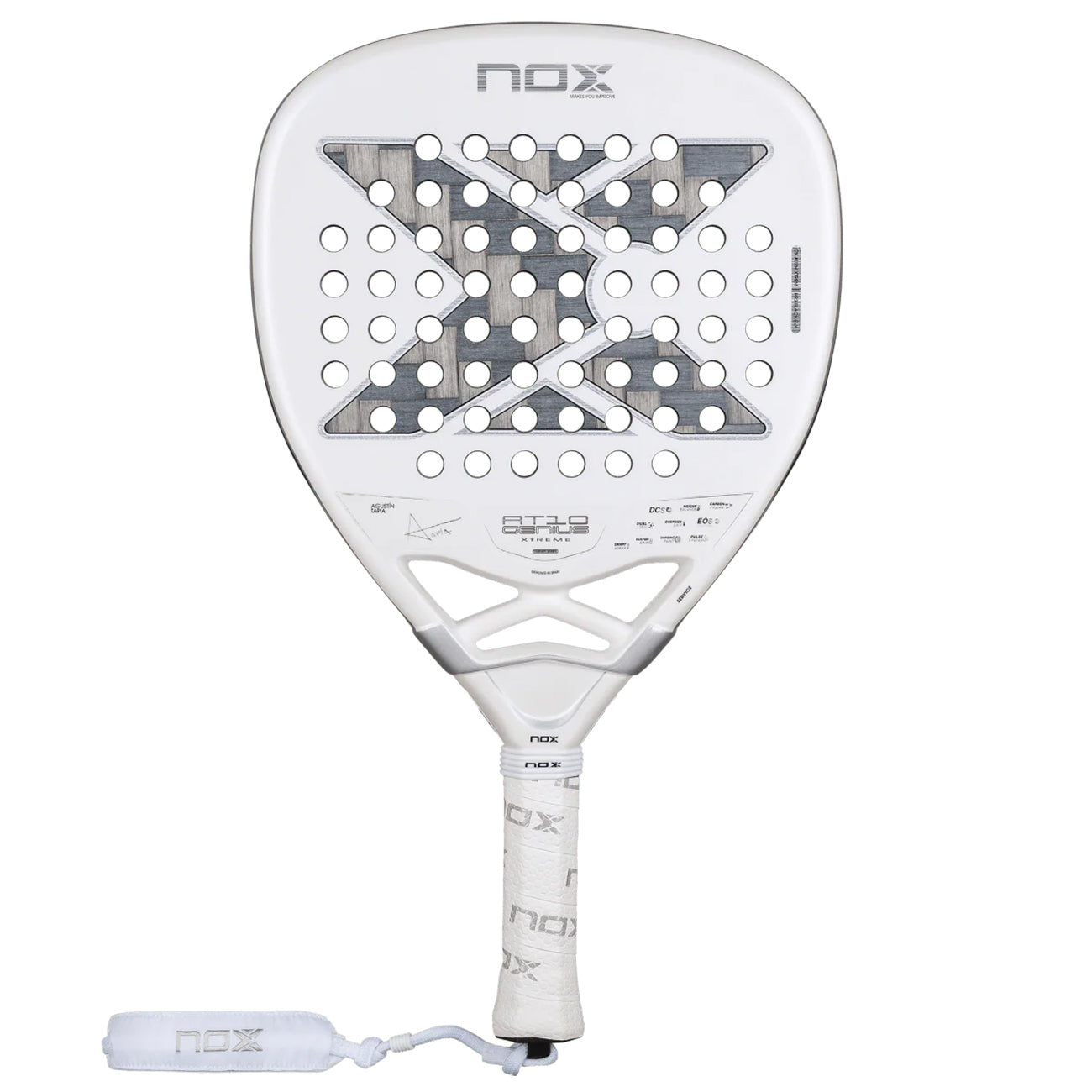 Nox AT10 Luxury Genius Attack 12k Alum XTREM 2026 - Padel Racket by Agustín Tapia
