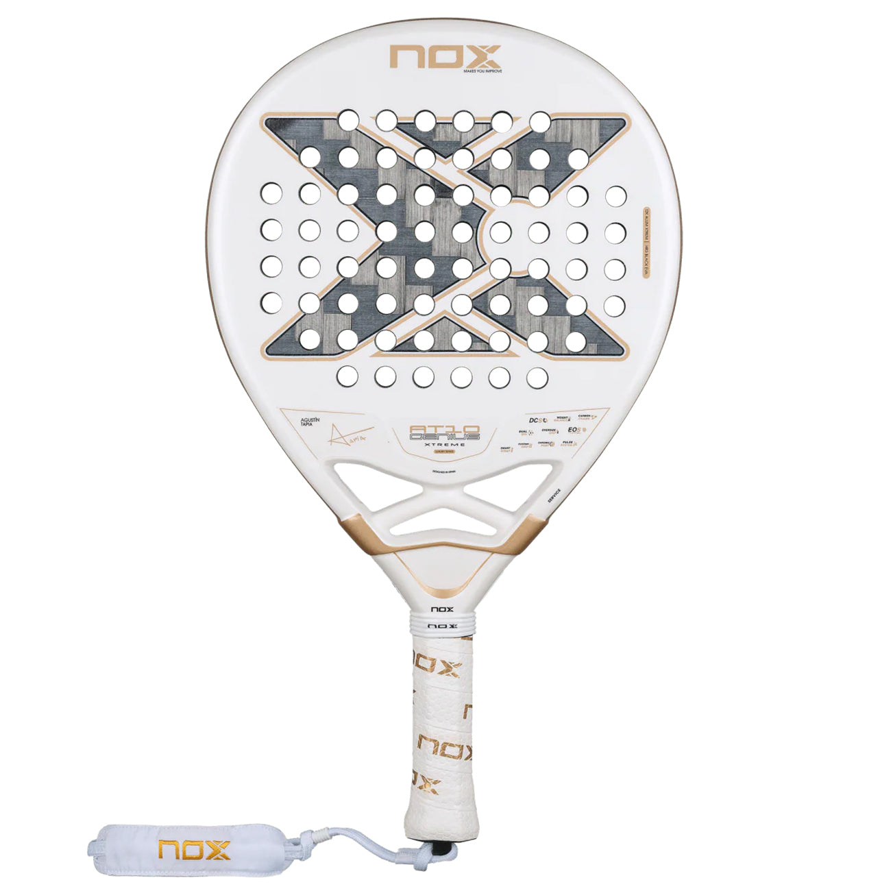 Nox AT10 Luxury Genius 12k Alum Xtrem 2026 - Padel Racket by Agustín Tapia