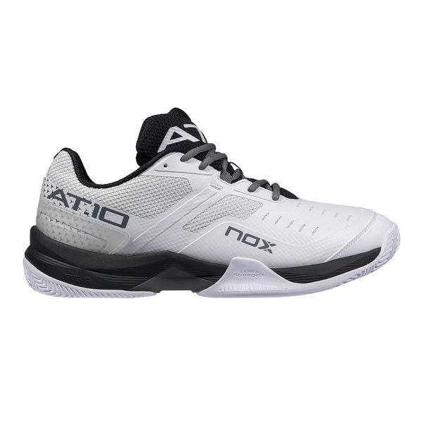 Nox AT10 Padel Shoes - White/Black