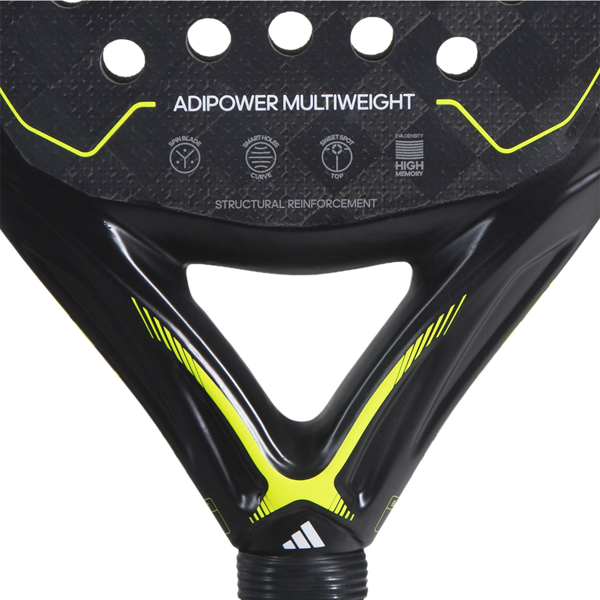 Adidas Adipower Multiweight 3.3 - 15k Carbon Fibre Padel Racket