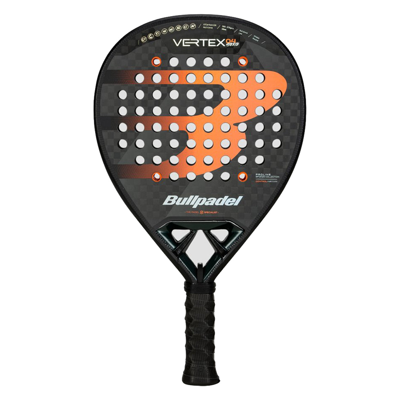 Bullpadel Vertex 04 Hybrid 2025 - 12k Xtend Carbon Padel Racket