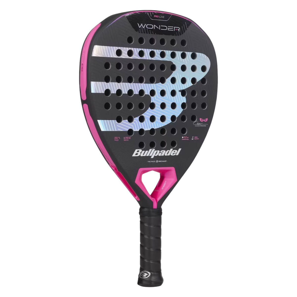 Bullpadel Wonder 2027, angled front view