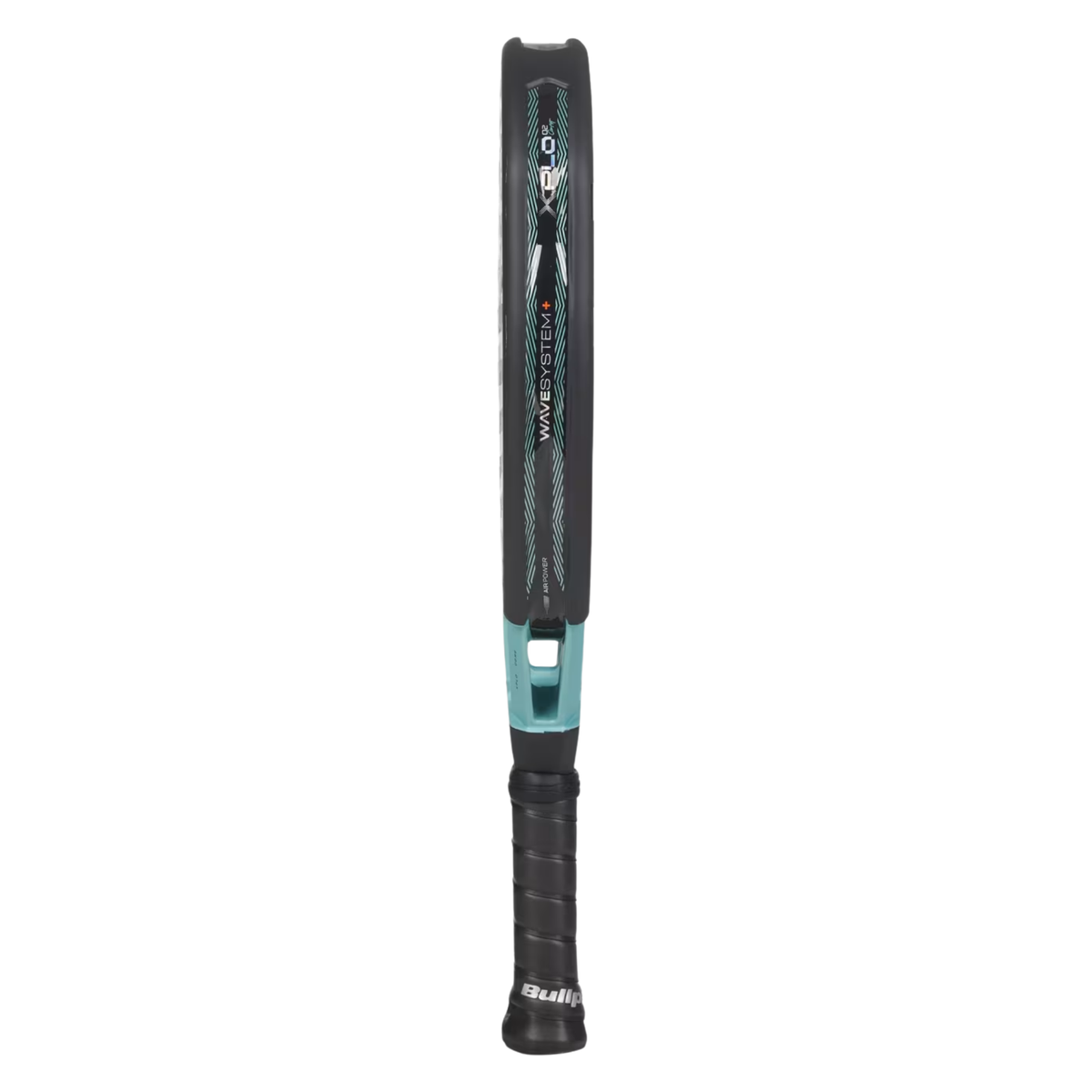Bullpadel Xplo Comfort 2027, edge-on view showing the 38 mm frame