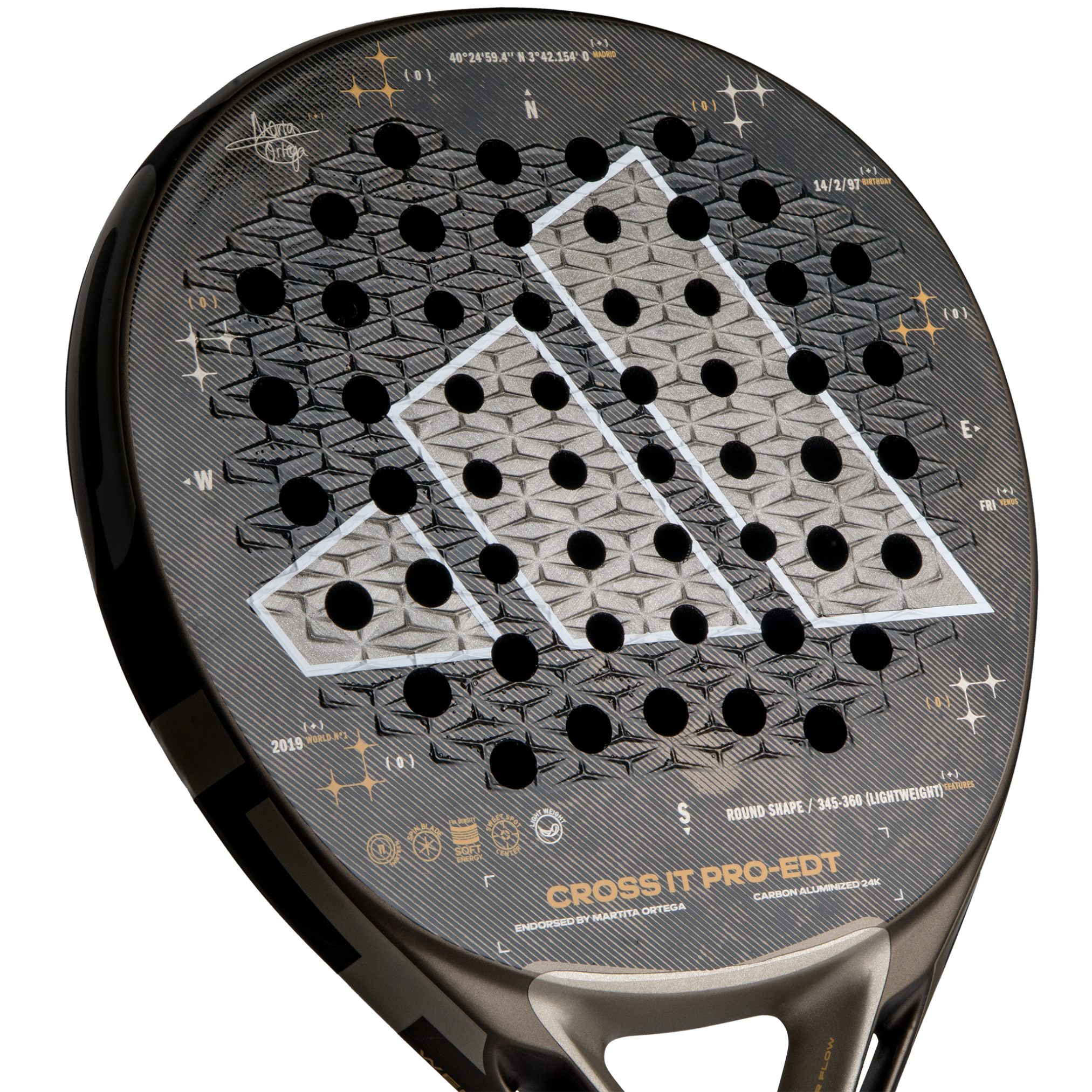 Adidas CROSS IT Light Pro 3.4 PRO EDT 2025 - Limited Edition Padel Racket by Martita Ortega