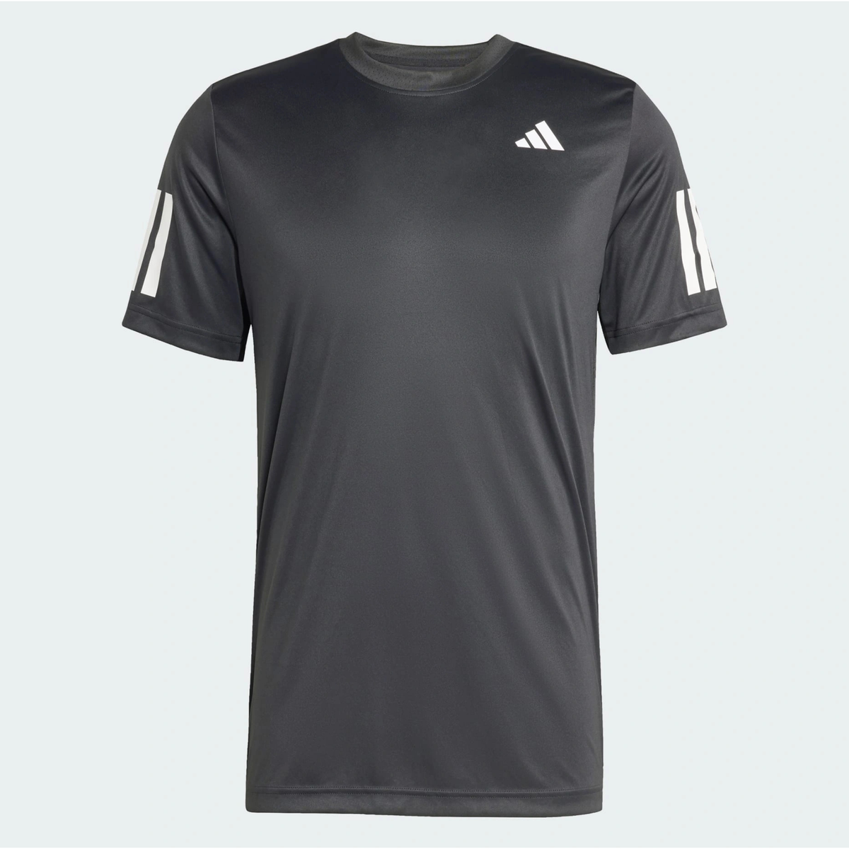 Adidas Club Padel Tennis Climacool 3-Stripes Black T-shirt, view 3