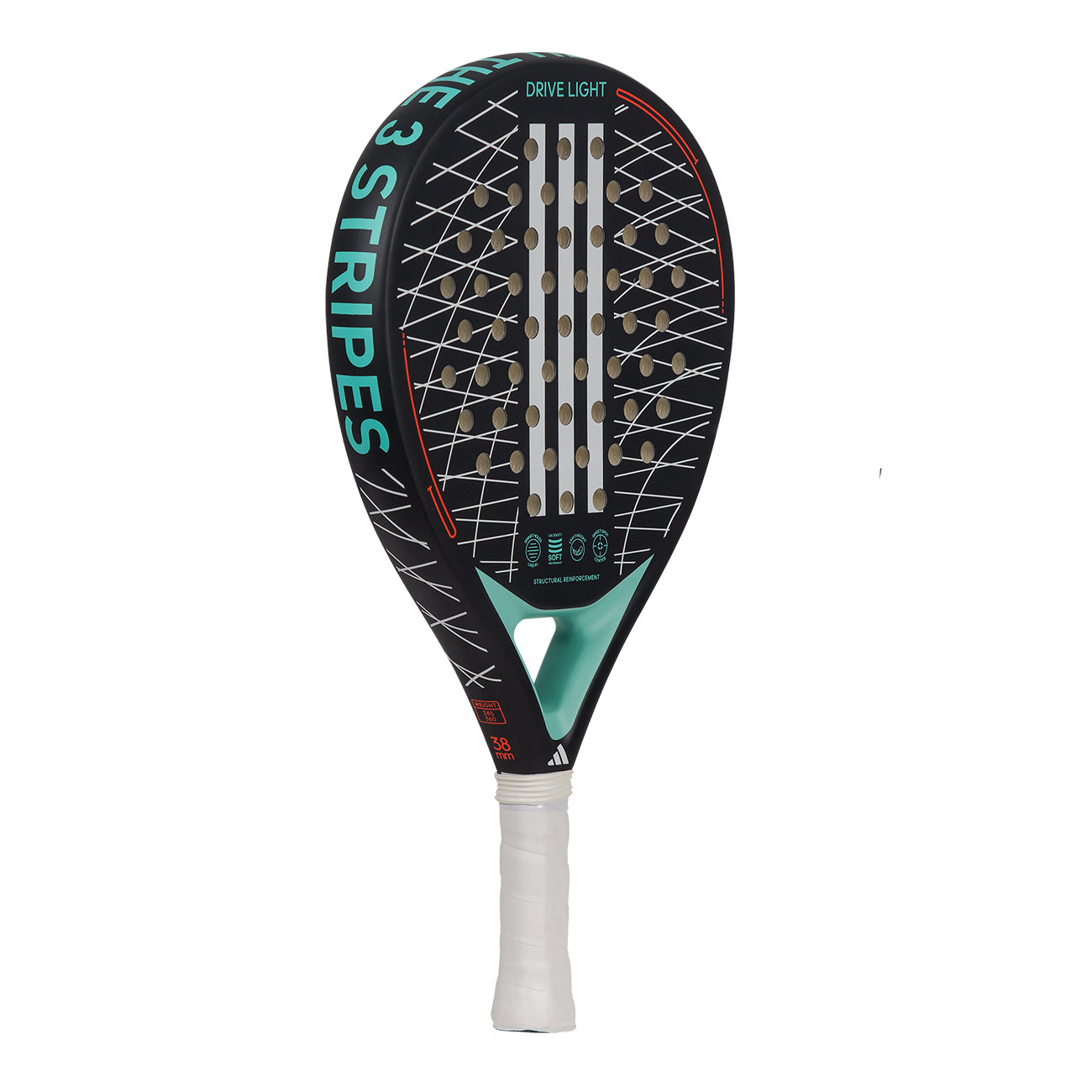 Adidas Drive Light 3.3 Carbon Fibre Padel Racket | Lightweight & Powerful