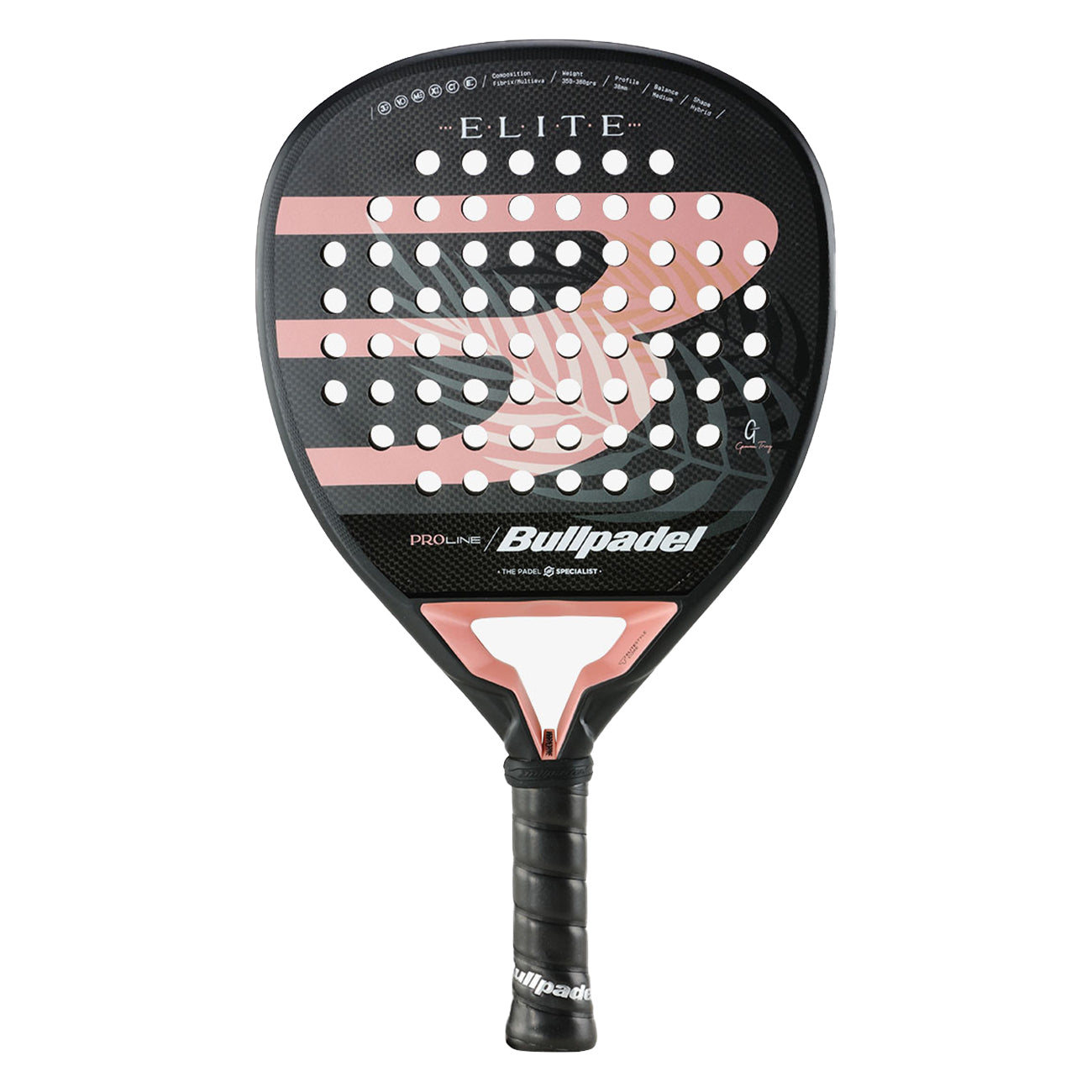 Bullpadel Elite Women 2024 - 3k Carbon Fibre Padel Racket