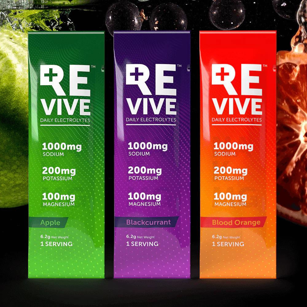 REVIVE Daily Electrolytes Variety Trio - 30 Sachets