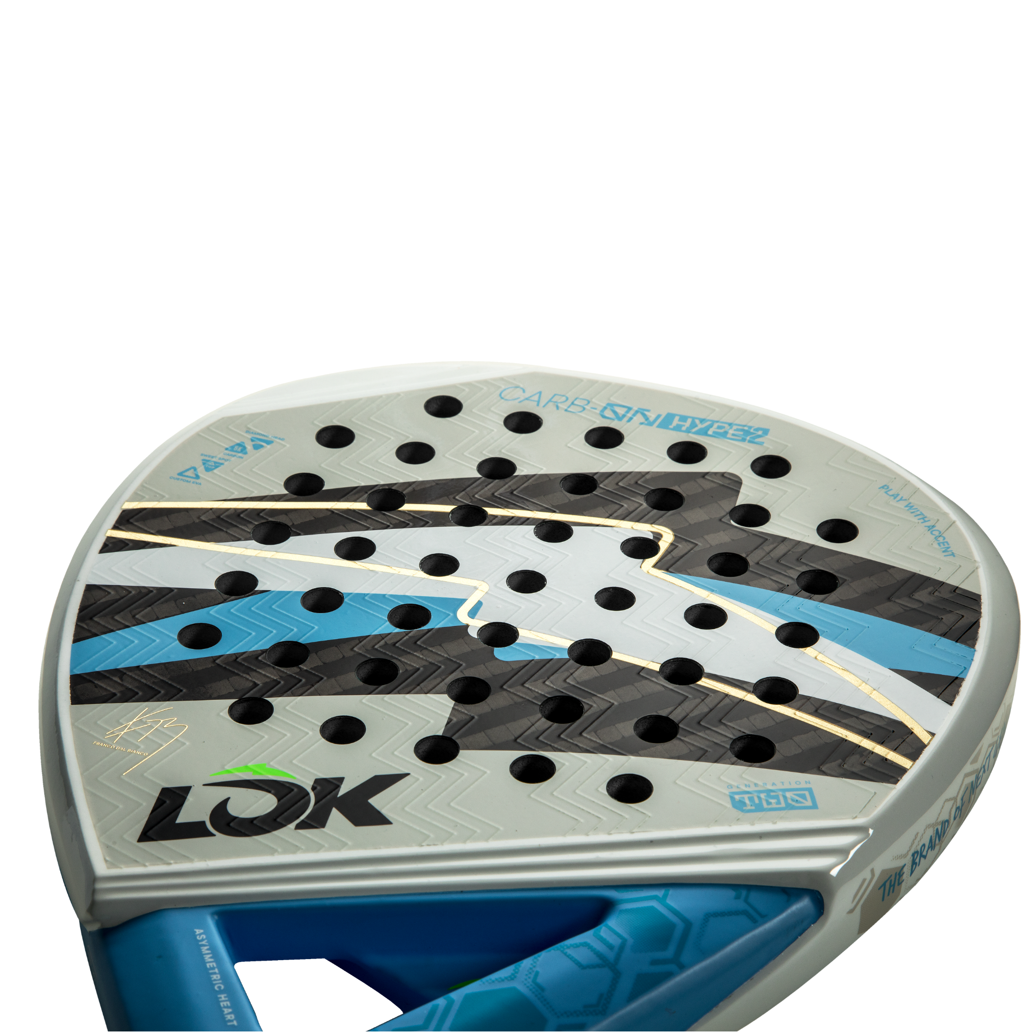 Lok CARB-ON HYPE 2 2026 - FDB Edition Padel Racket
