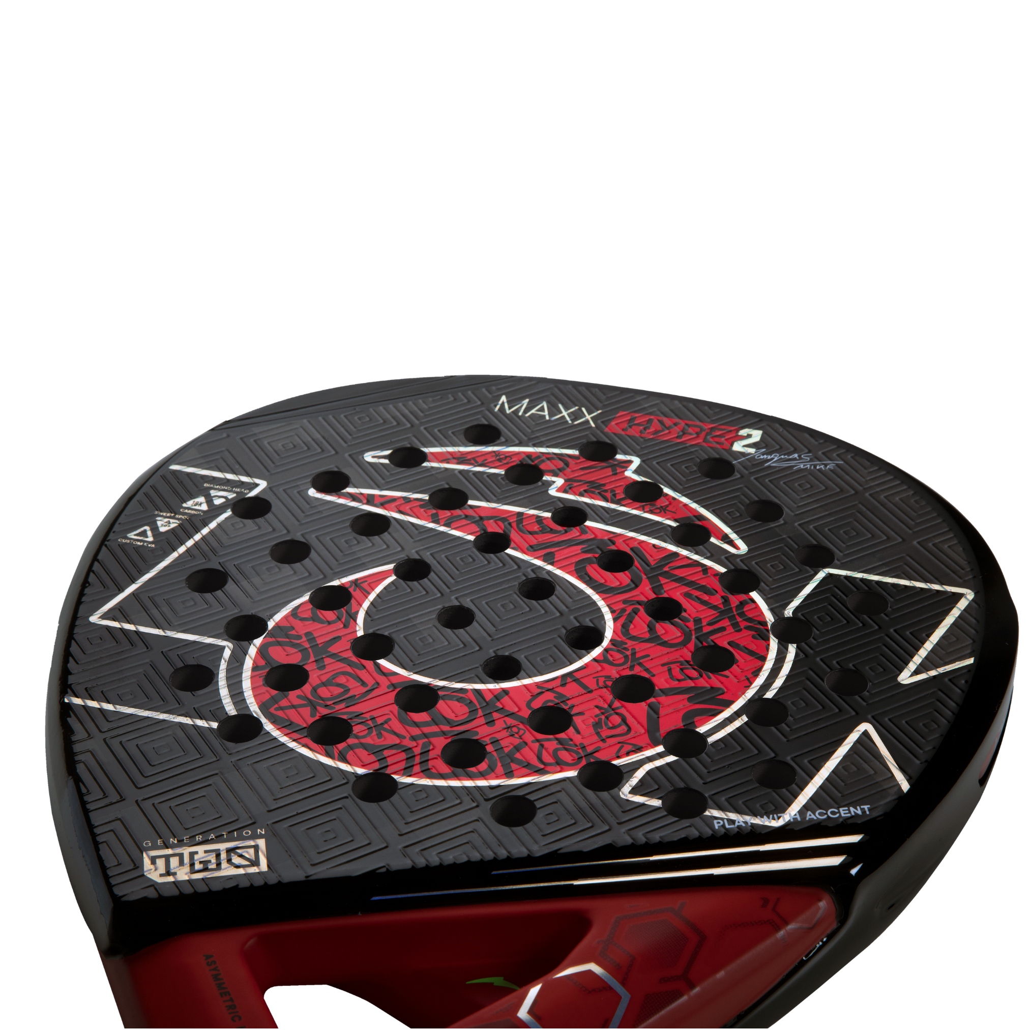 Lok MAXX HYPE 2 2026 Padel Racket By Mike Yanguas