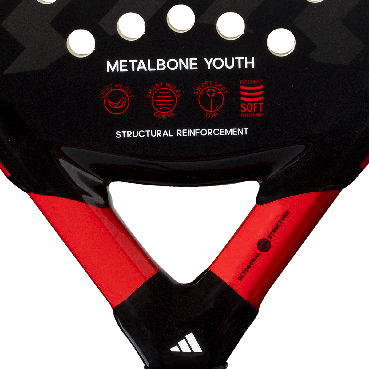 Adidas Metalbone Youth 3.2 - Kids Padel Racket | Lightweight & Durable