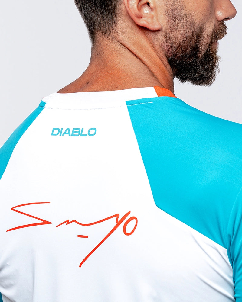 Siux Diablo Sanyo Padel T-Shirt - White