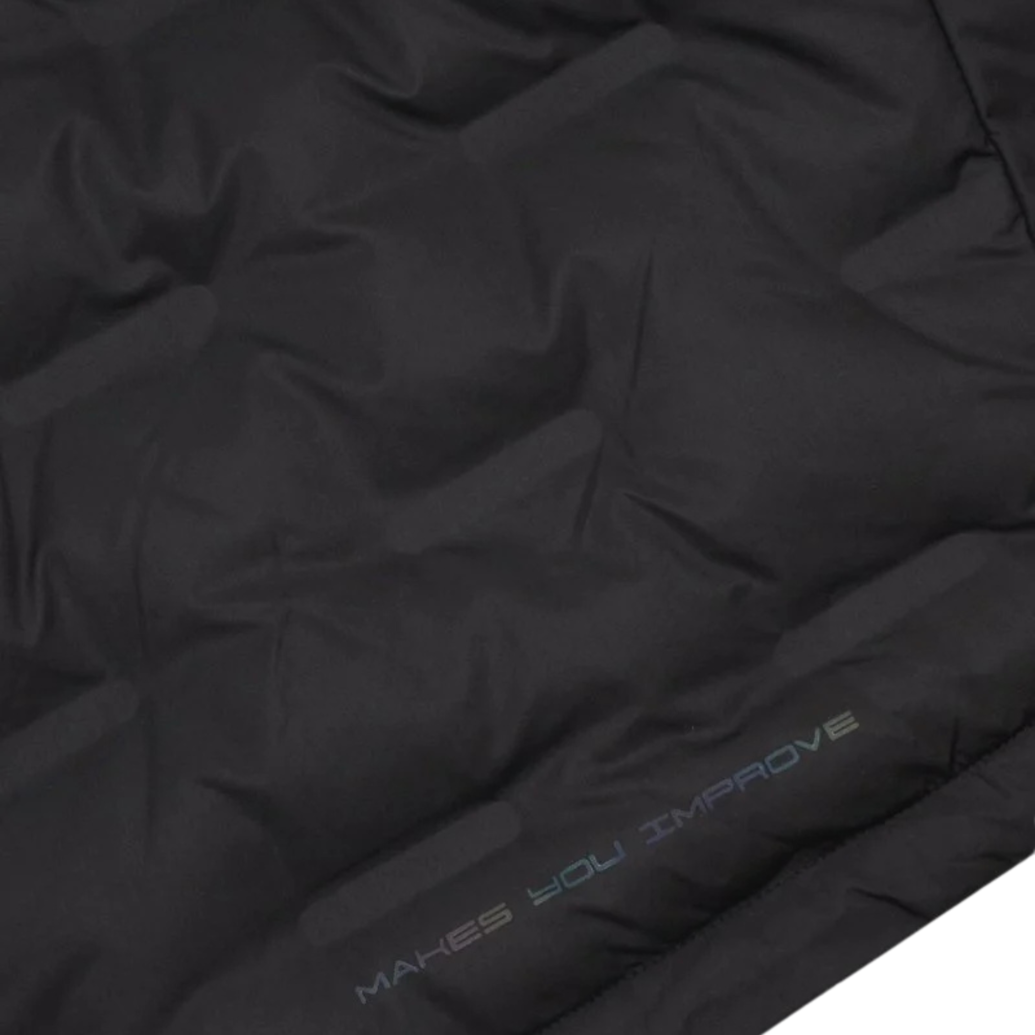 Nox Team quilted jacket, sleeve cuff detail with quilting and Nox text