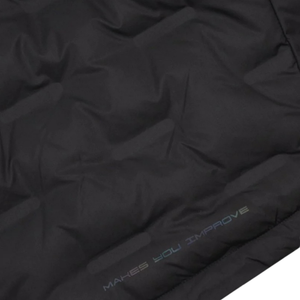 Nox Team quilted jacket, sleeve cuff detail with quilting and Nox text