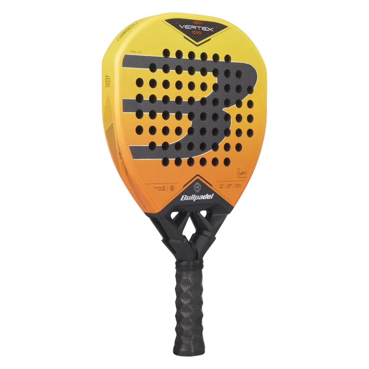 Bullpadel Vertex 05 Geo 2027, angled front view