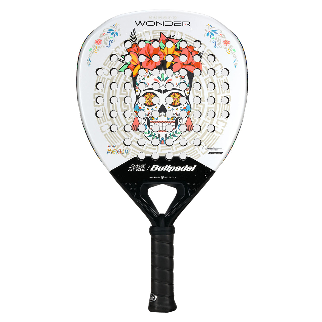 Bullpadel Wonder 2026 Mexico Special Edition Padel Racket by Claudia Fernández