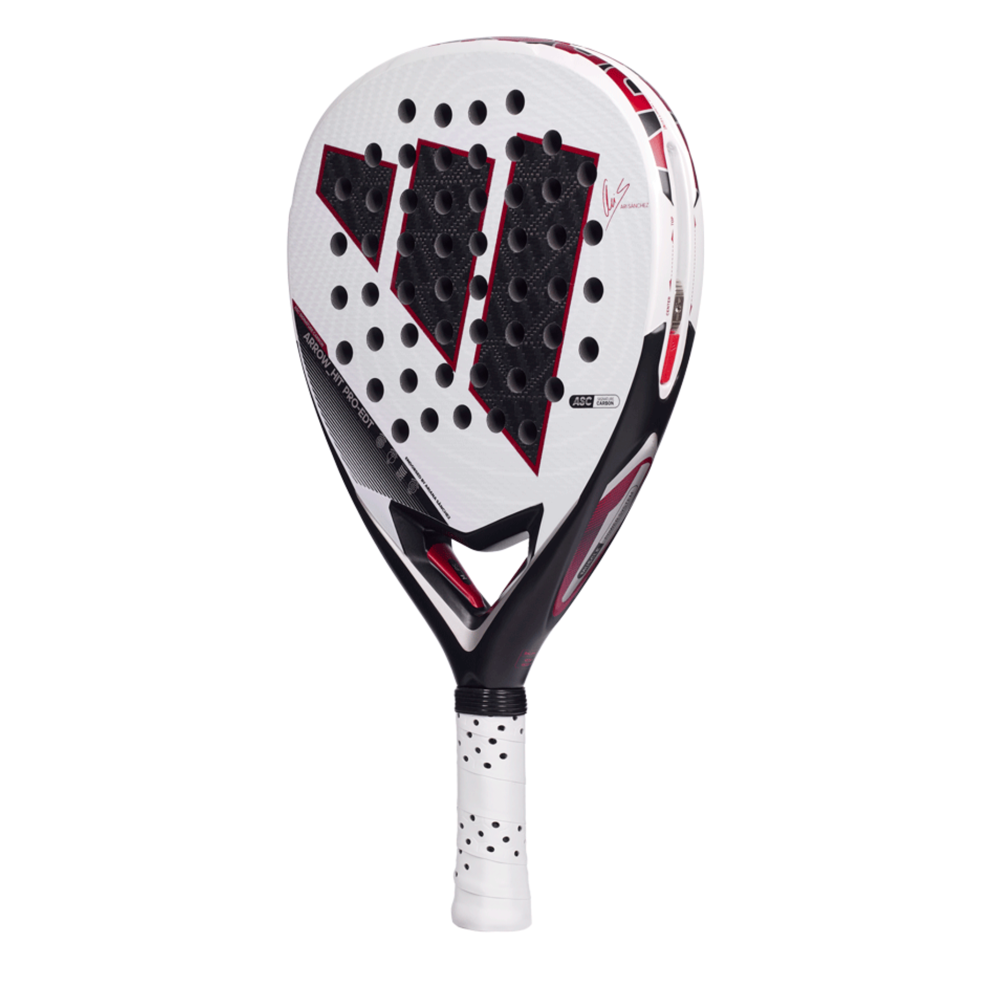 Adidas Arrow Hit PRO EDT 2026 Limited Edition Padel Racket by Ari Sánchez, view 3