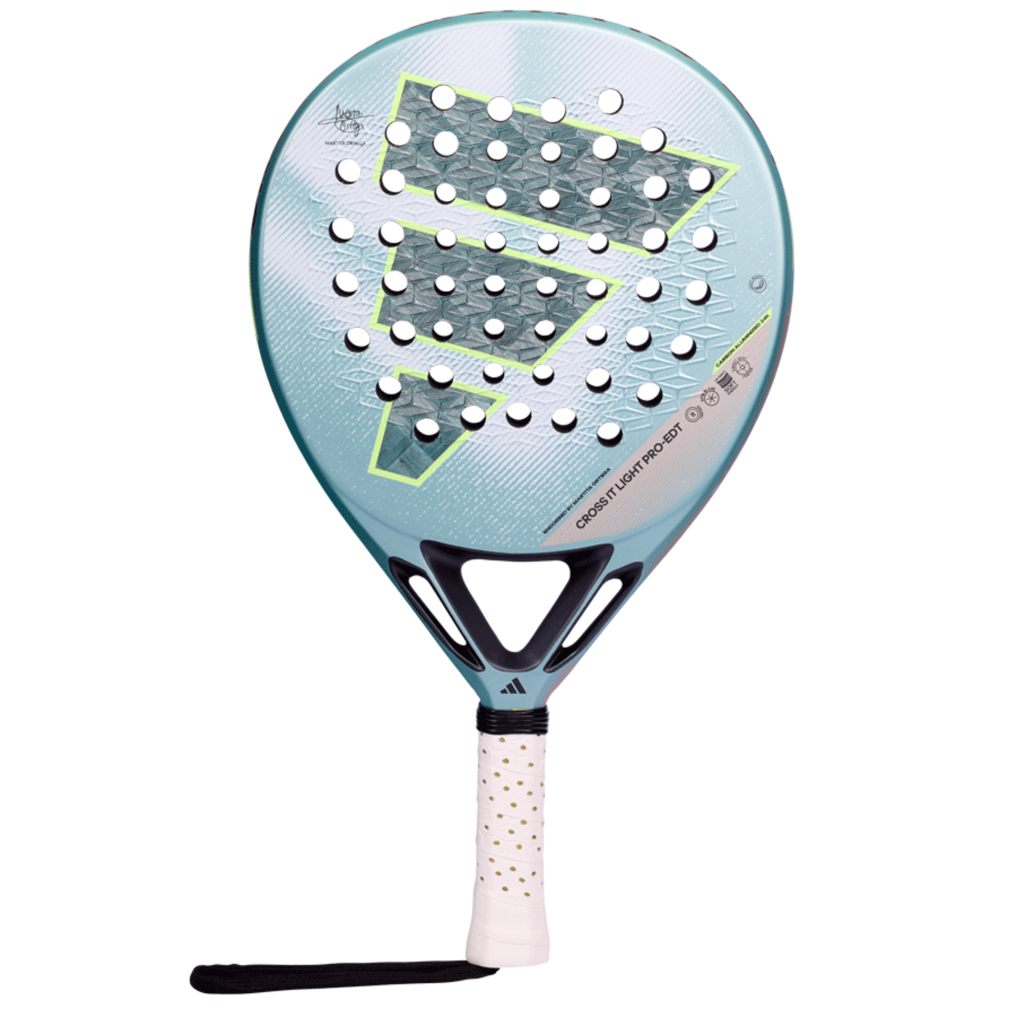 Adidas Cross It Light PRO EDT 2026 Limited Edition Padel Racket by Martita Ortega, view 2