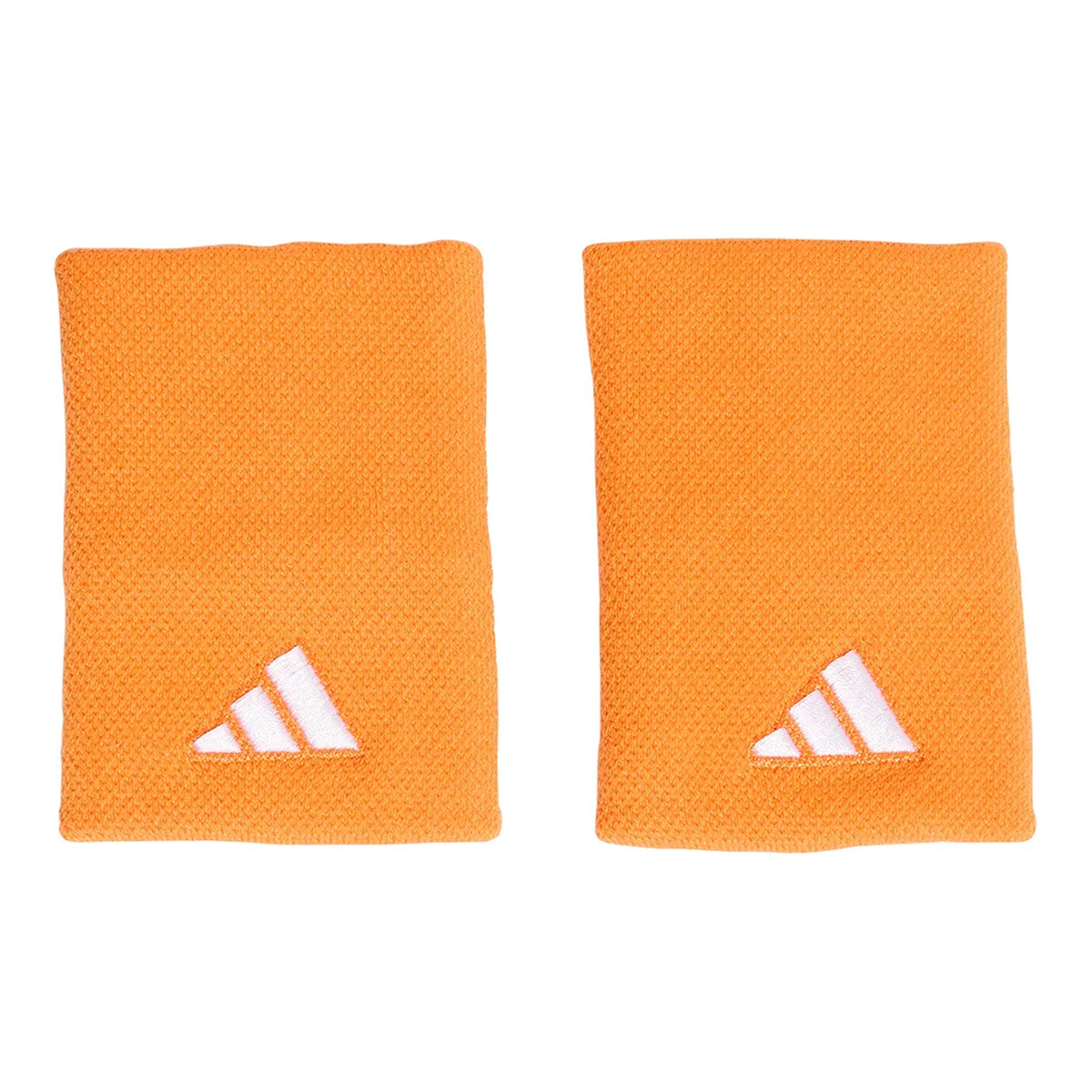 Adidas Padel Tennis Long Wristbands - 2 Pack Orange/White