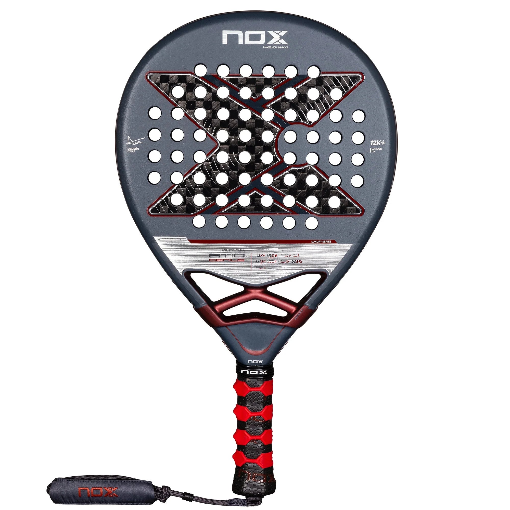 Nox AT10 Luxury Genius 12k 2025 Padel Racket by Agustín Tapia