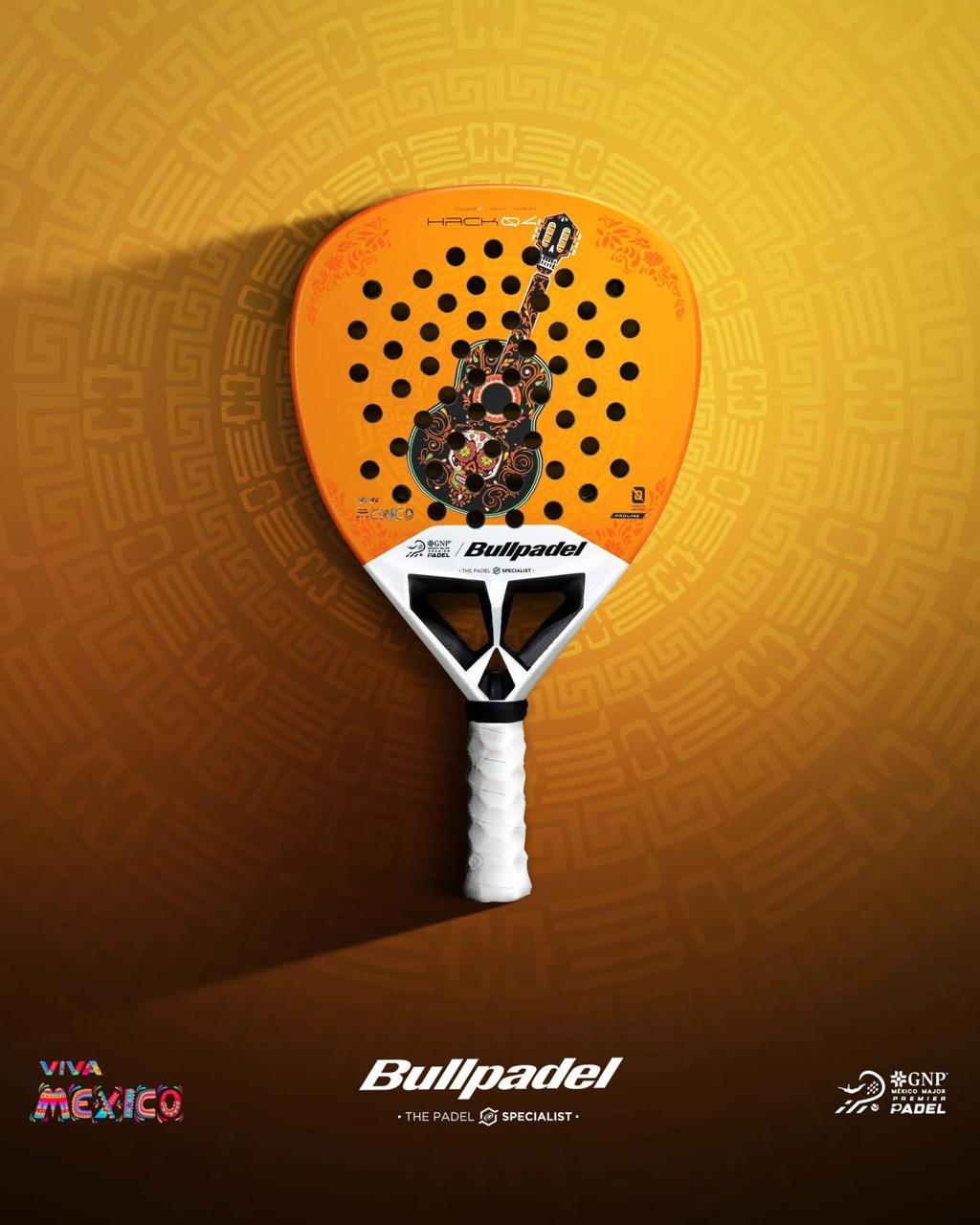 Bullpadel Hack 04 Mexico Special Edition Padel Racket By Paquito Navar Bullpadel Hack 04 Mexico Special Edition Padel Racket By Paquito Navar