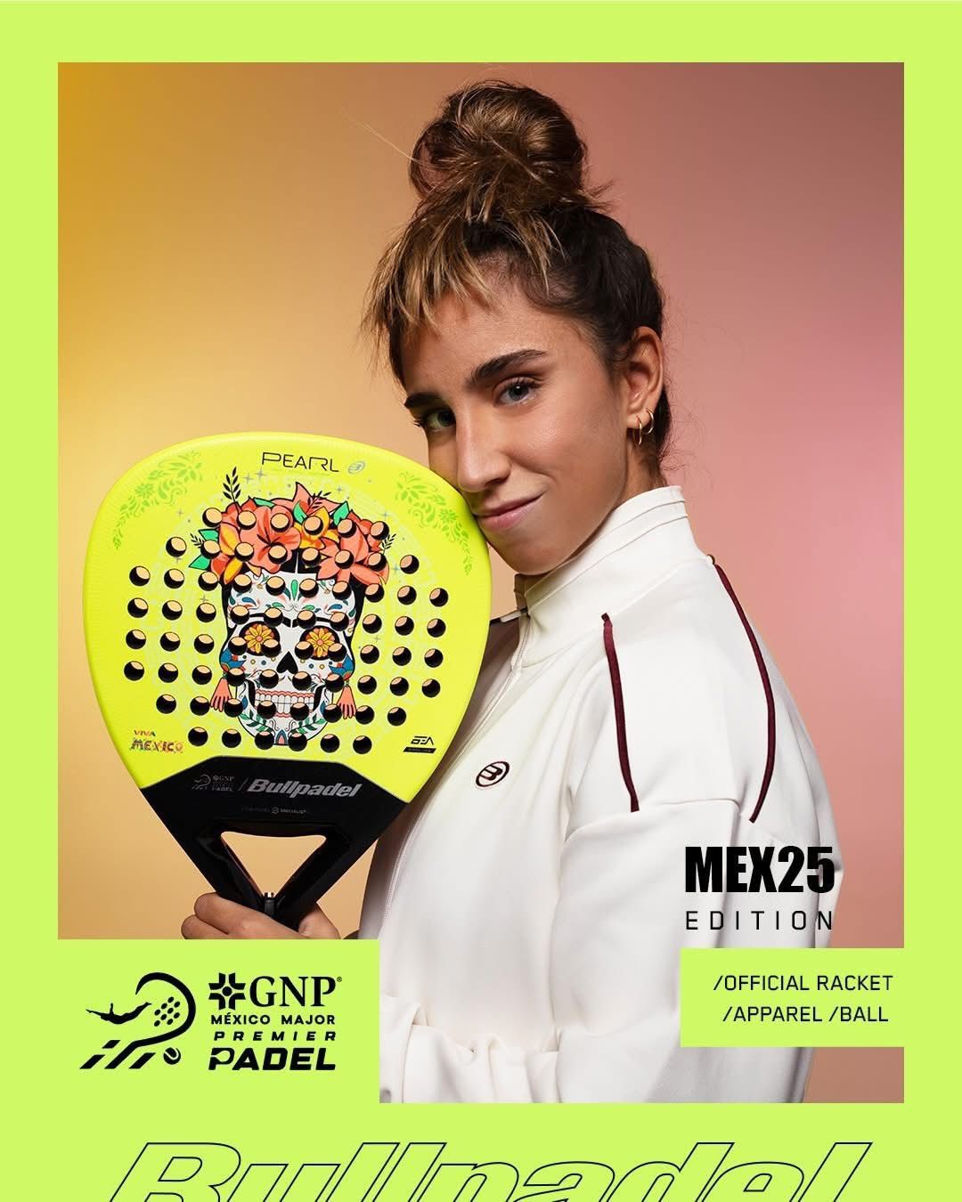 Bullpadel PEARL 2026 Mexico Major Special Edition Padel Racket by Bea González