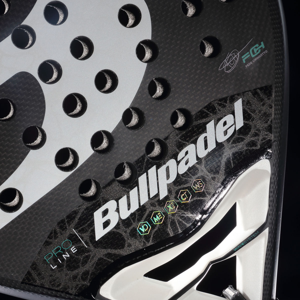 Bullpadel Neuron 2024 - 3K Carbon Fibre Padel Racket