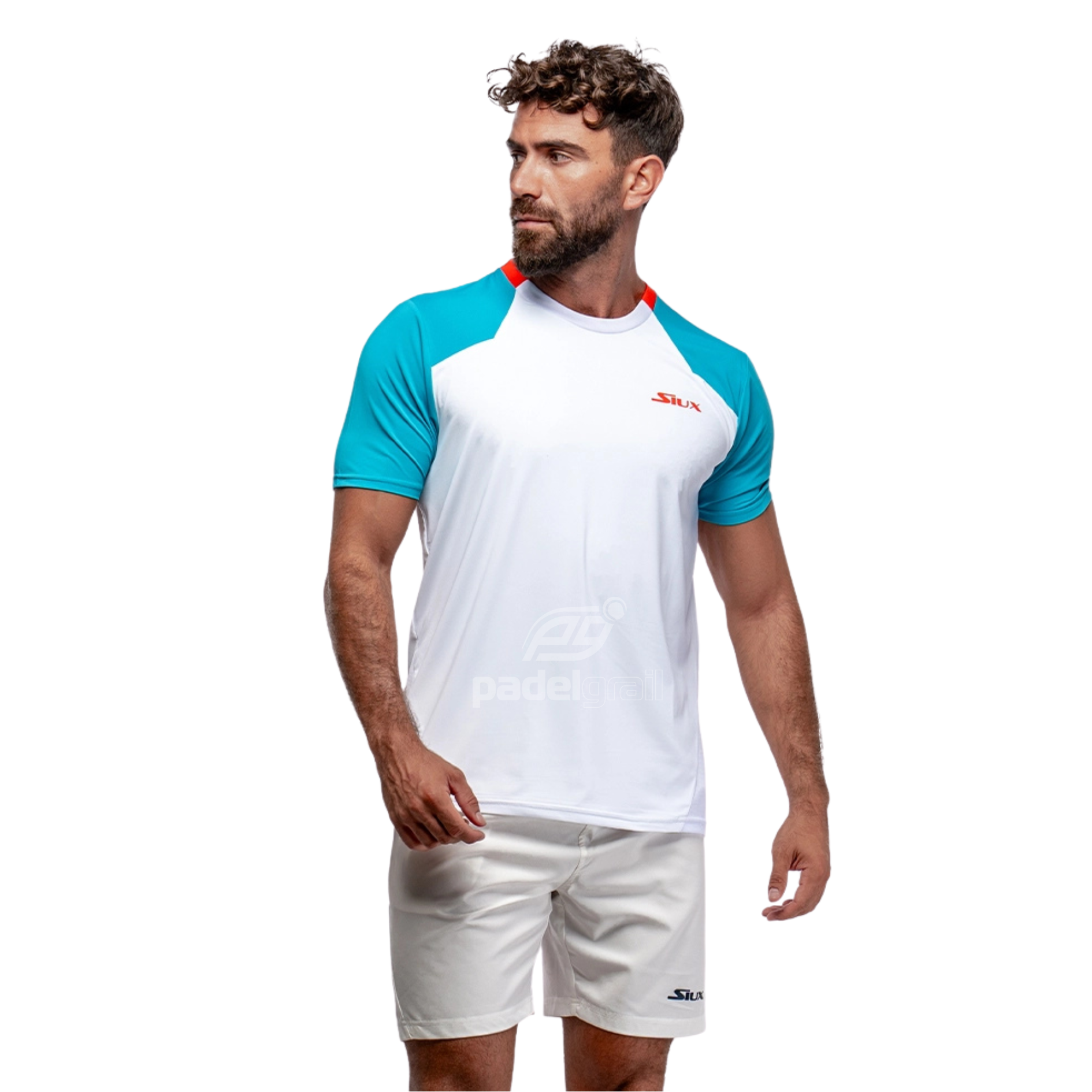 Siux Diablo Sanyo Padel T-Shirt - White