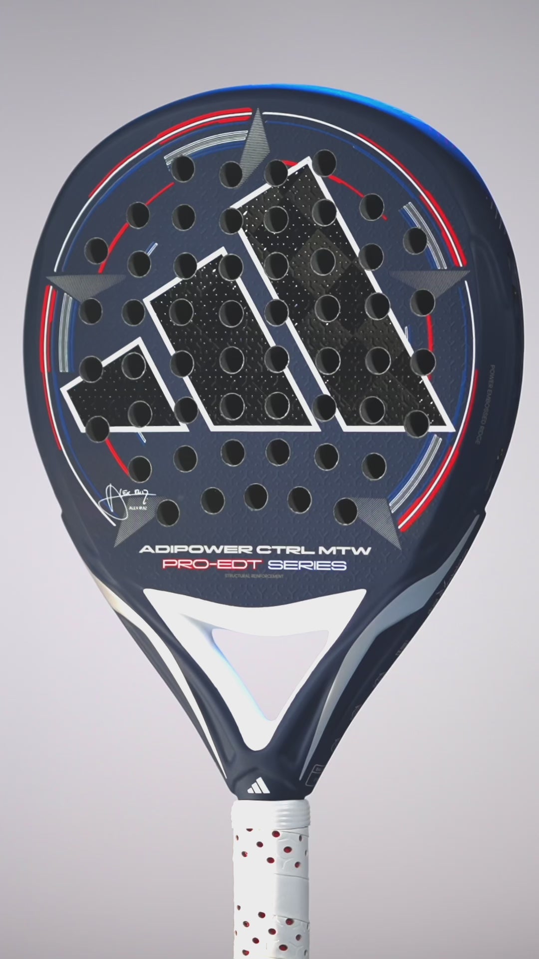 Adidas Adipower Ctrl/Control Multiweight PRO EDT - Limited Edition 18K Carbon Fibre Padel Racket