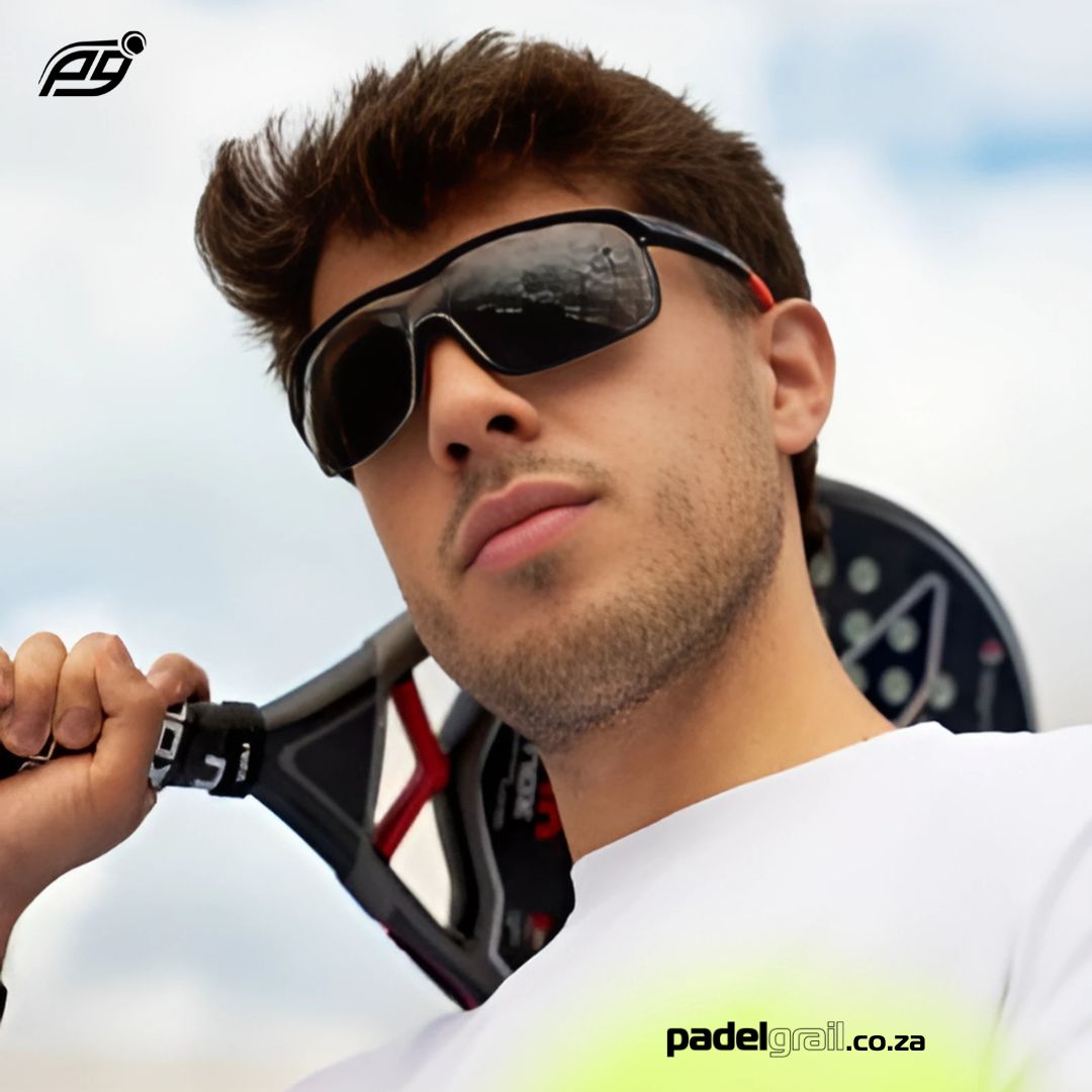 NOX/MO FIGNON Tempo Black/Red Sports Glasses
