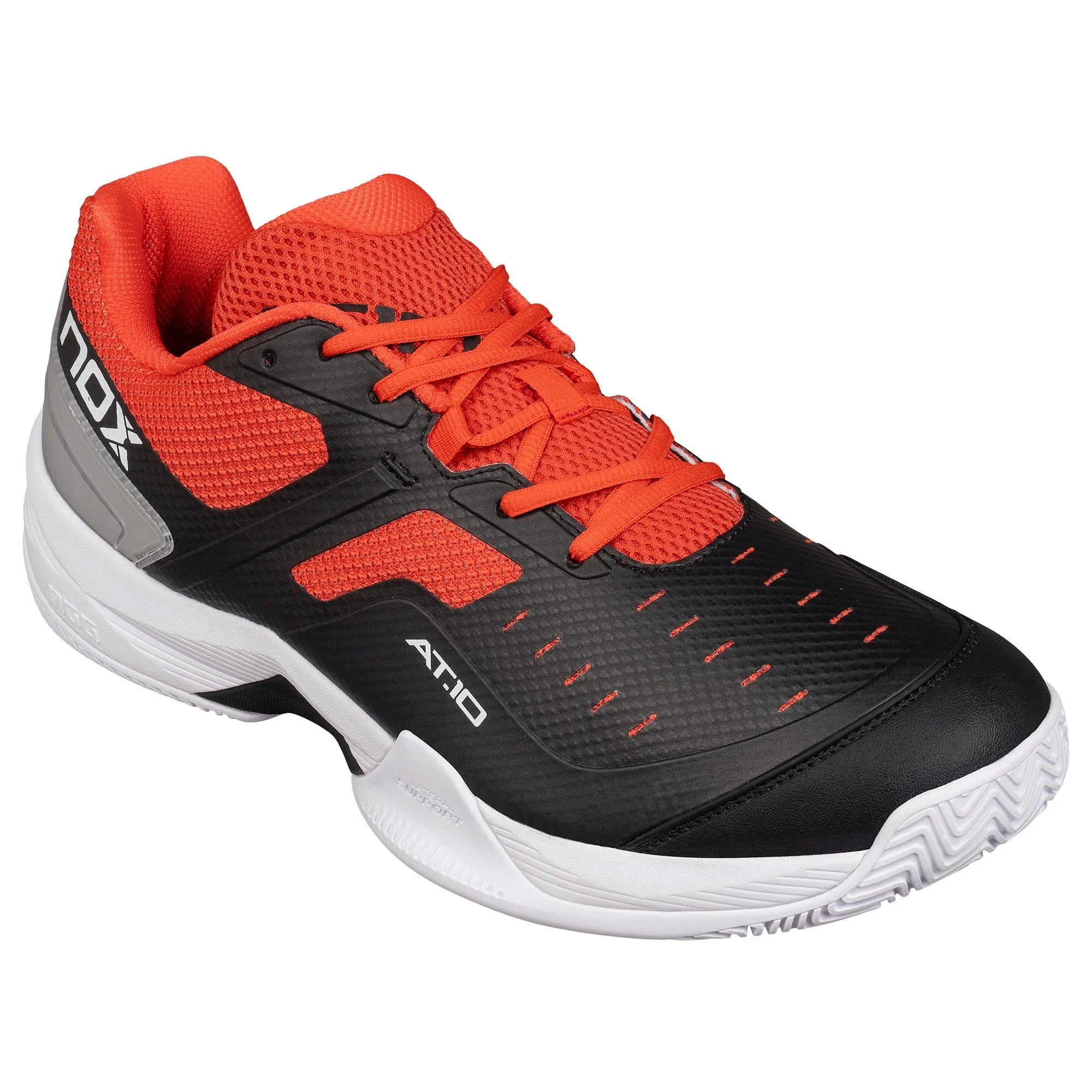 Nox AT10 Pro 2024 Padel Shoes - Black/Red